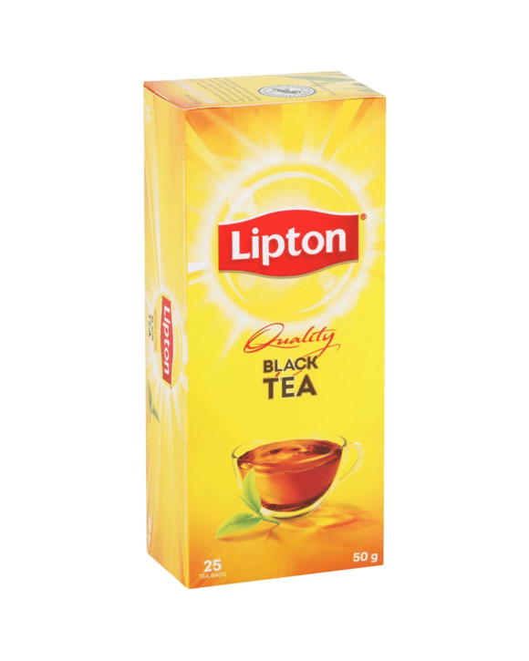 Lipton Quality Black Tea Bags 25 Pack