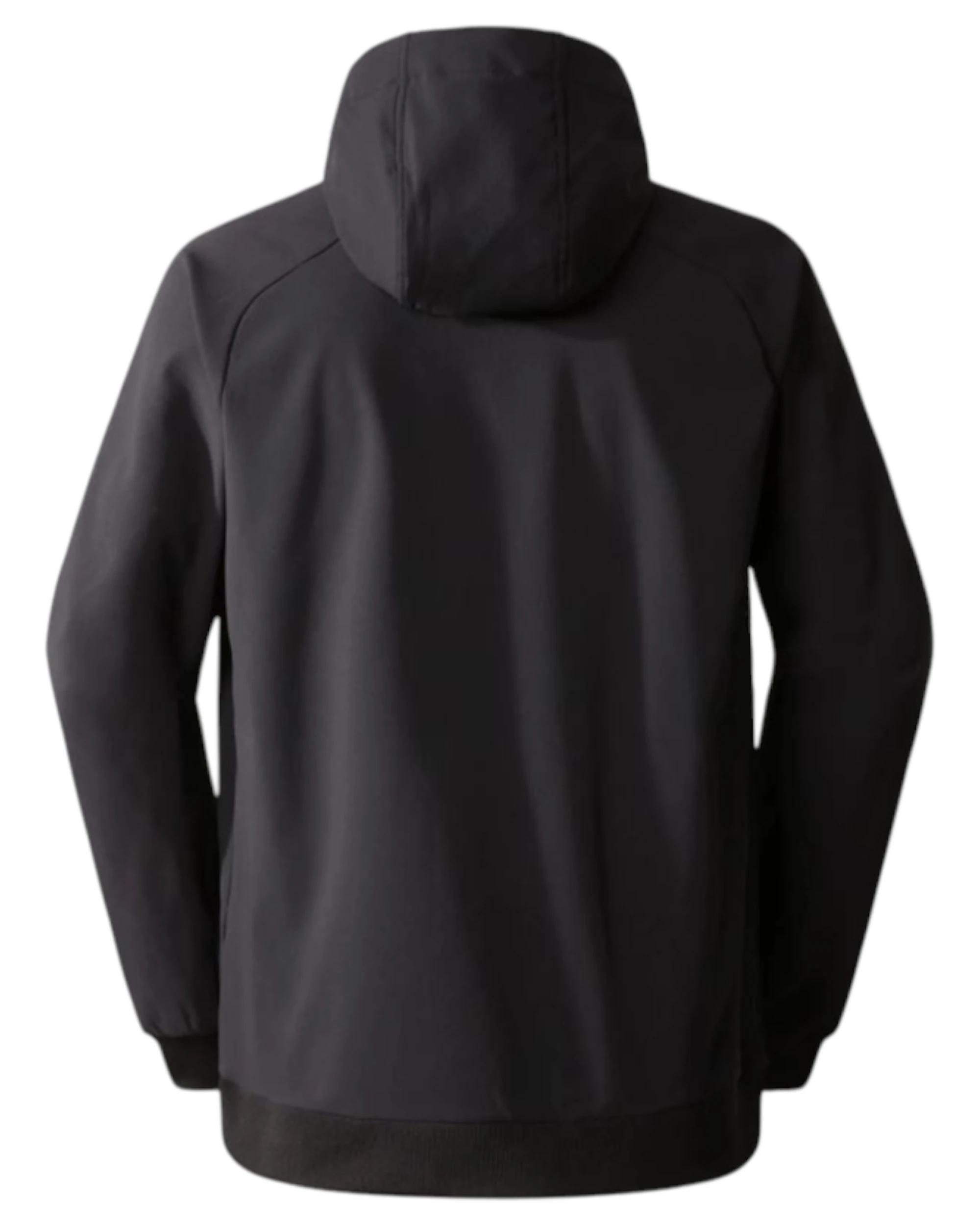 4 The North Face Mens Black/ White Tekno Logo Hoodie BLACK/ WHITE, 4 of 5
