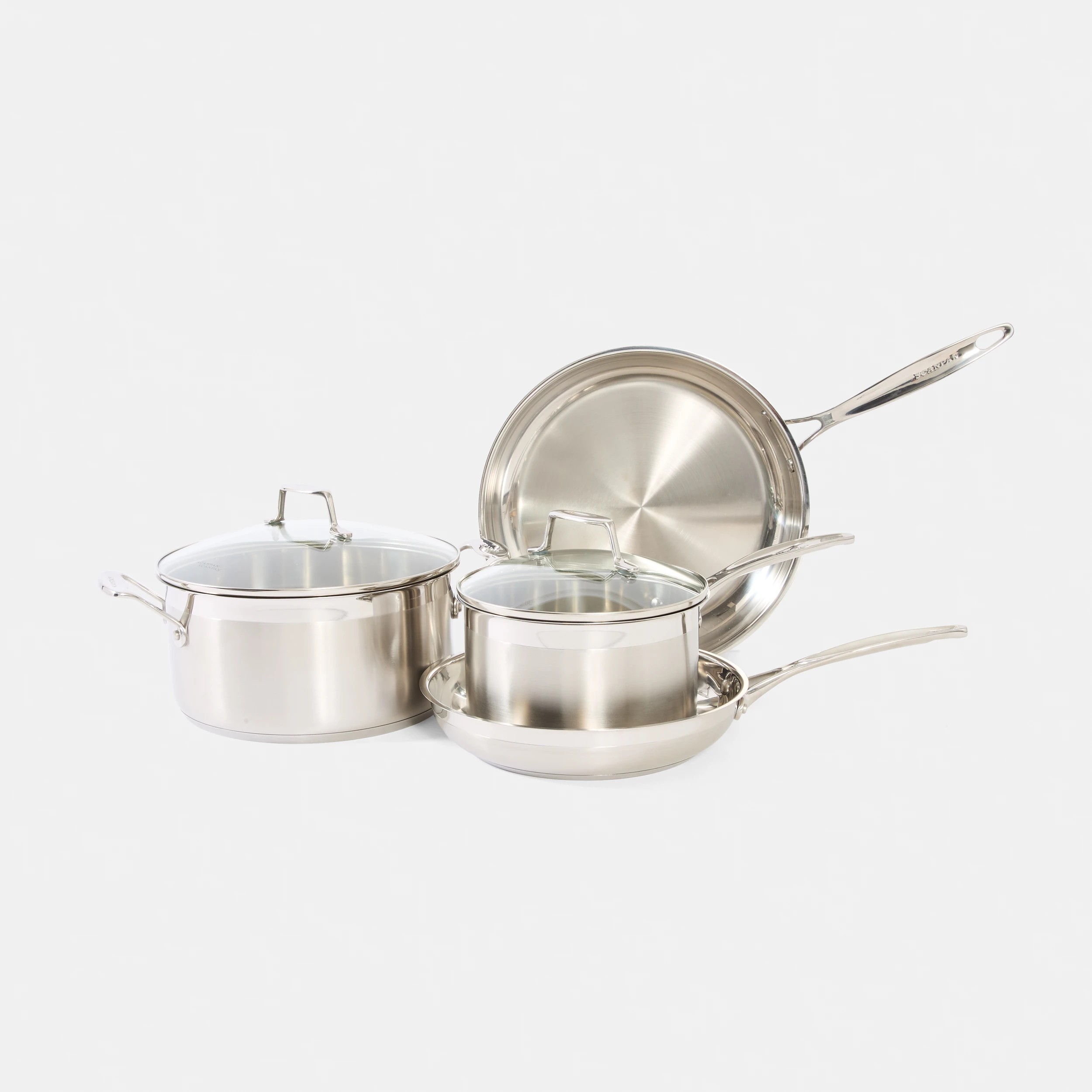 1 4 Piece Scanpan Impact Saucepan and Cookware, 1 of 5
