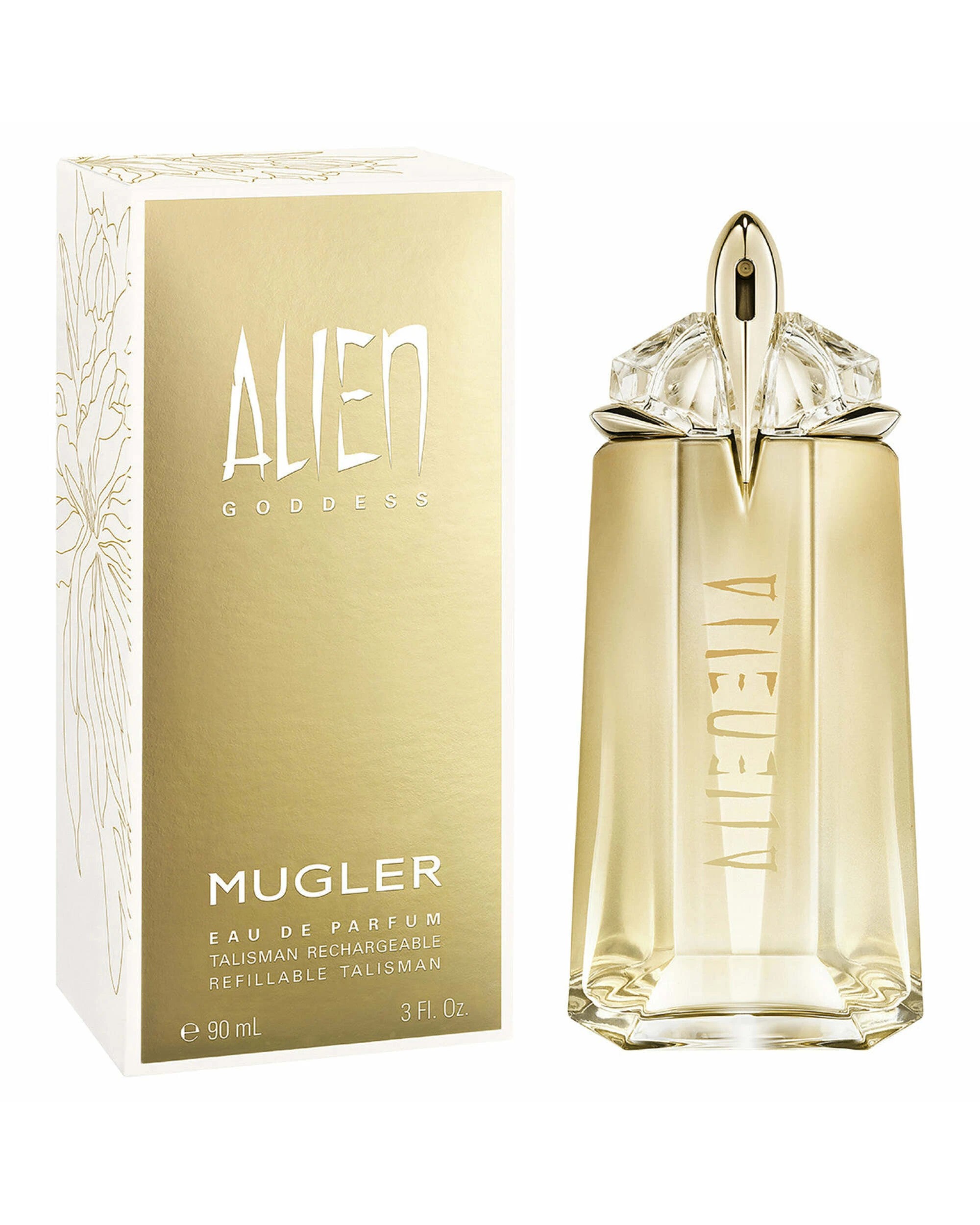 1 Mugler Alien Goddess 90ml Eau De Parfum, 1 of 2