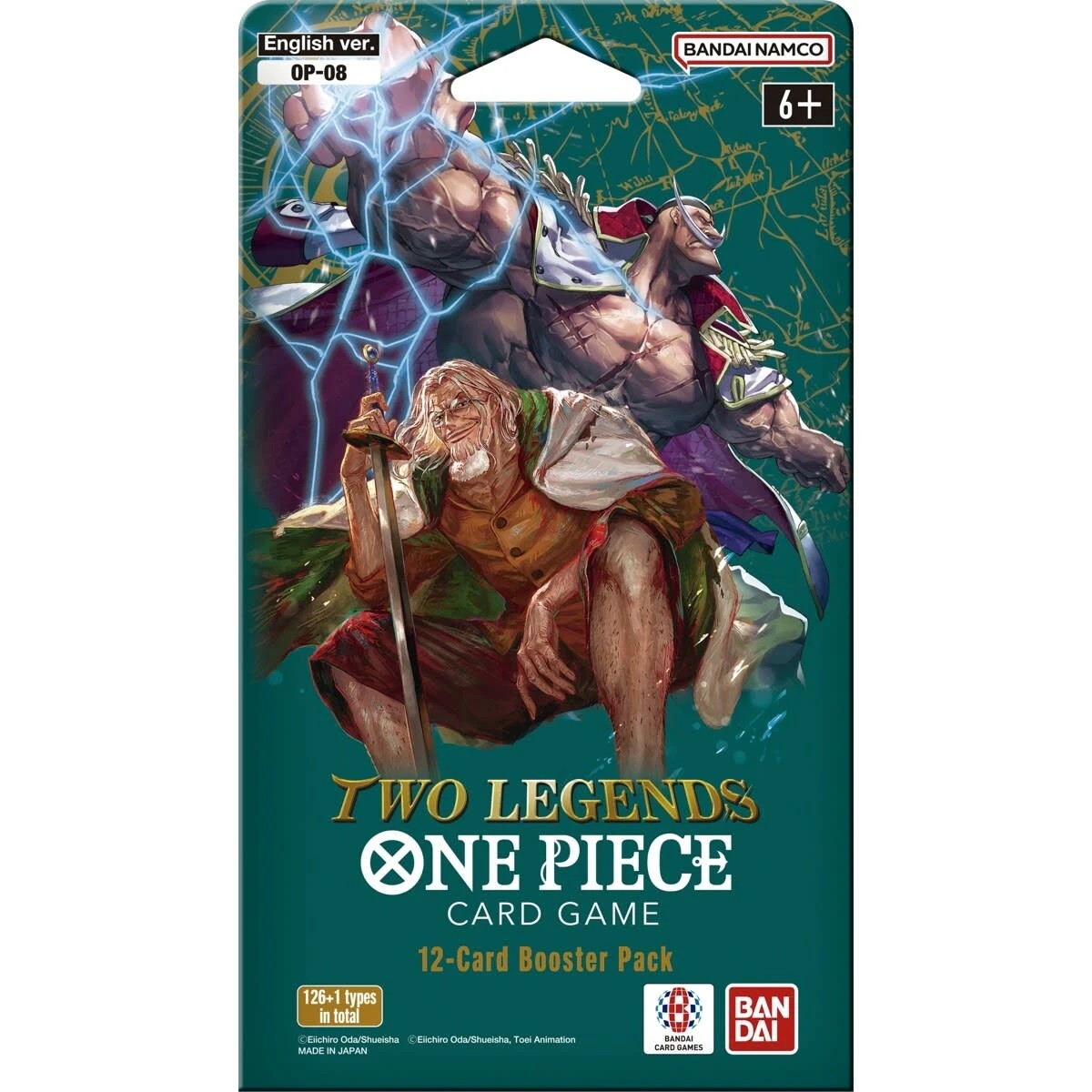 1 One Piece Trading Card Game Two Legends Booster Packet