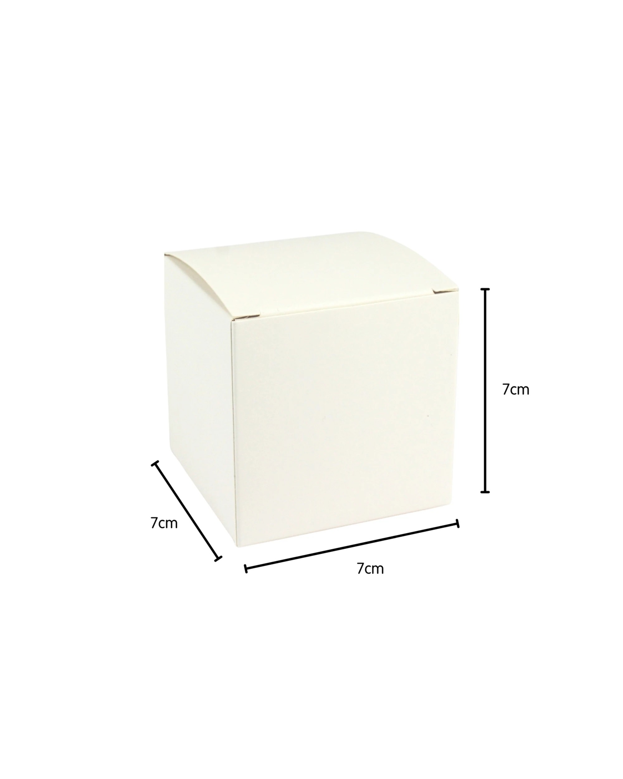 2 Party Maker Small Gift Boxes 7cm Pack of 12 - White, 2 of 3