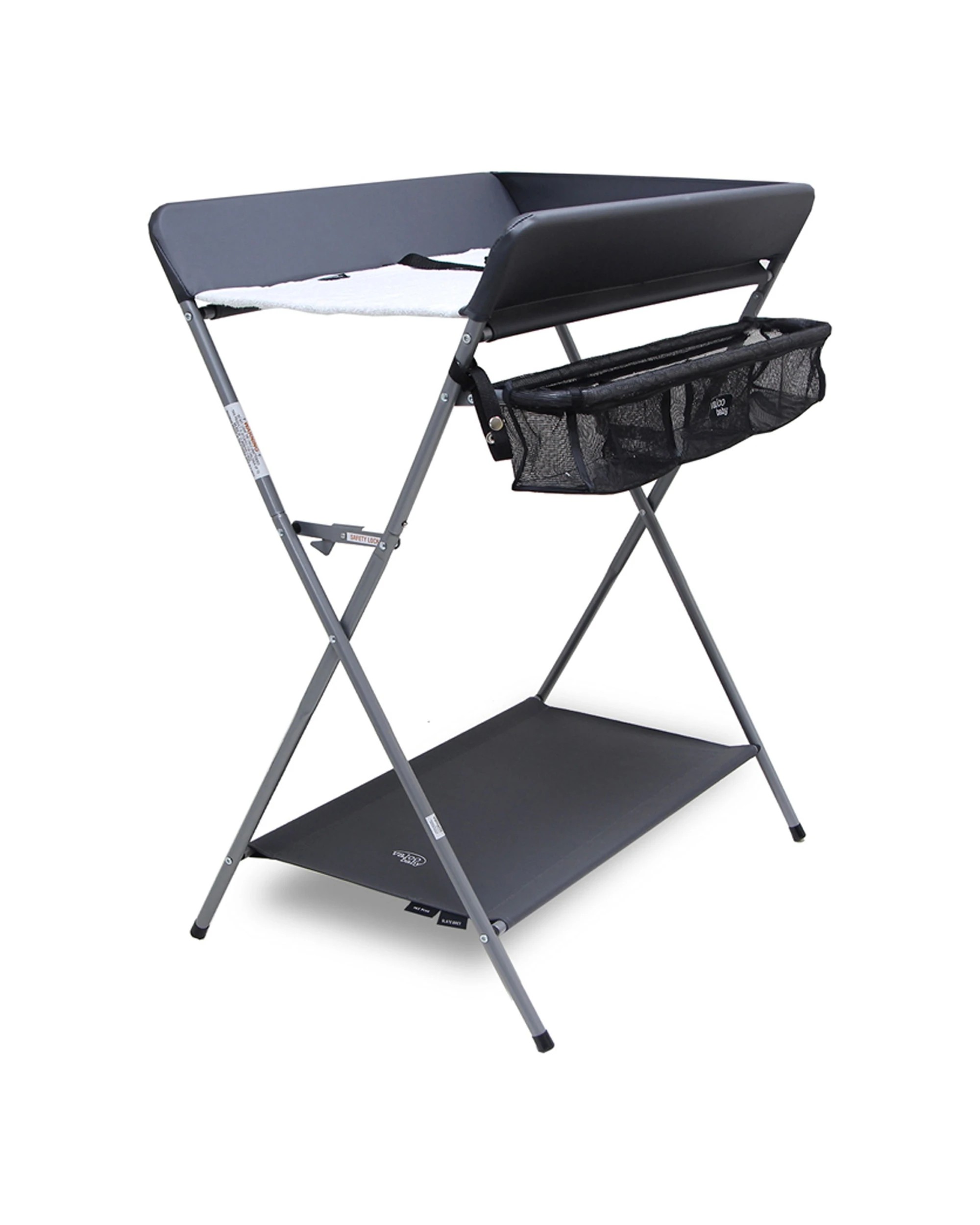 1 Valcobaby Pax Change Table Compact Space-Saving Foldable Easily Wipeable - Grey, 1 of 8