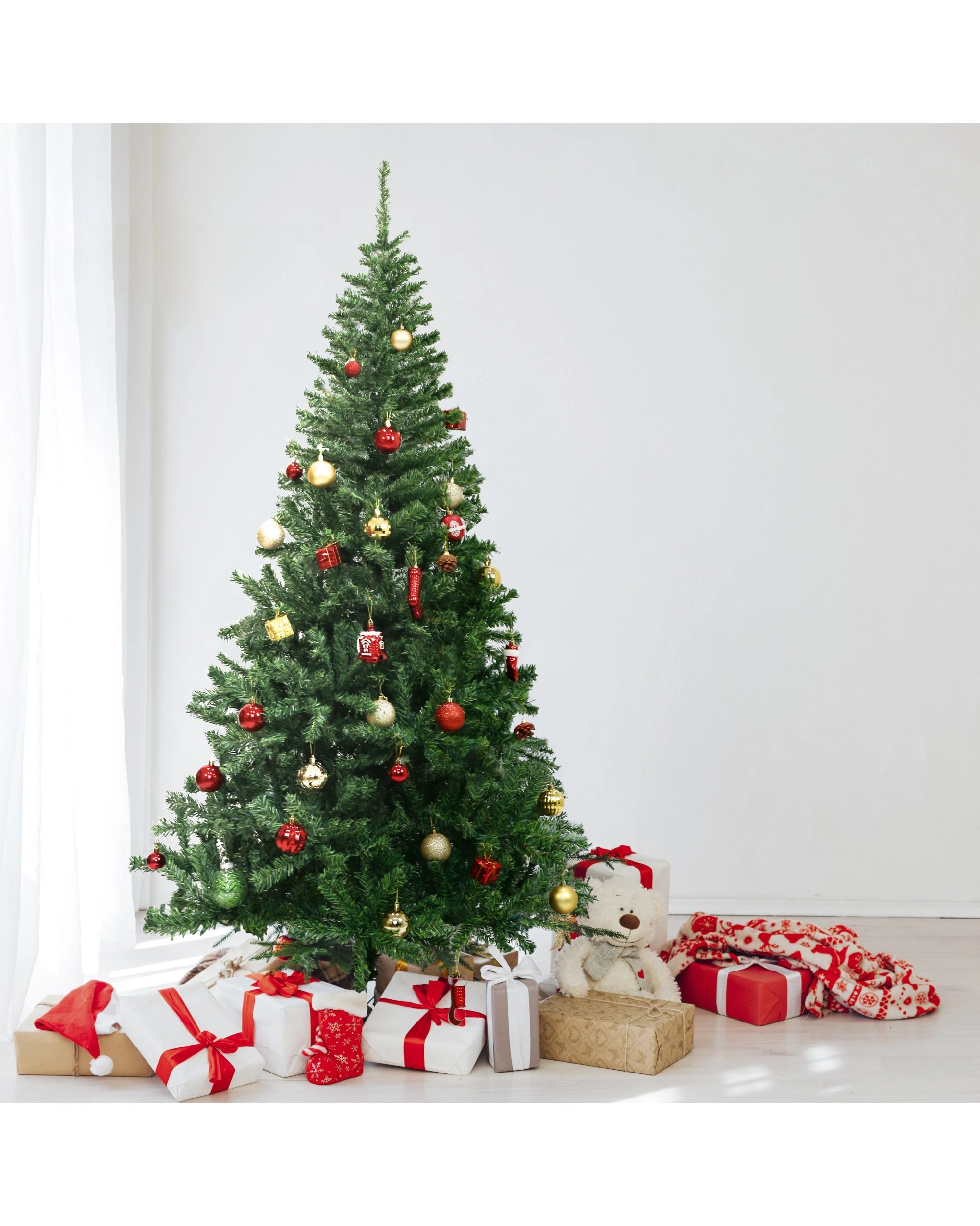 Sherwood Realistic Christmas Trees 180cm - Green - Kmart