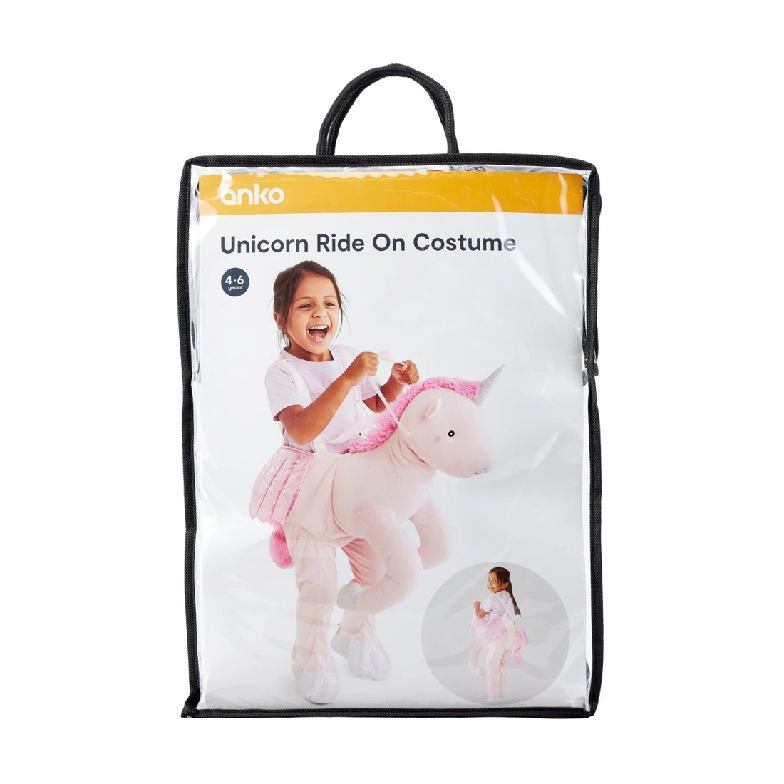 9 Unicorn Ride On Costume - Ages 4-6, 9 of 9