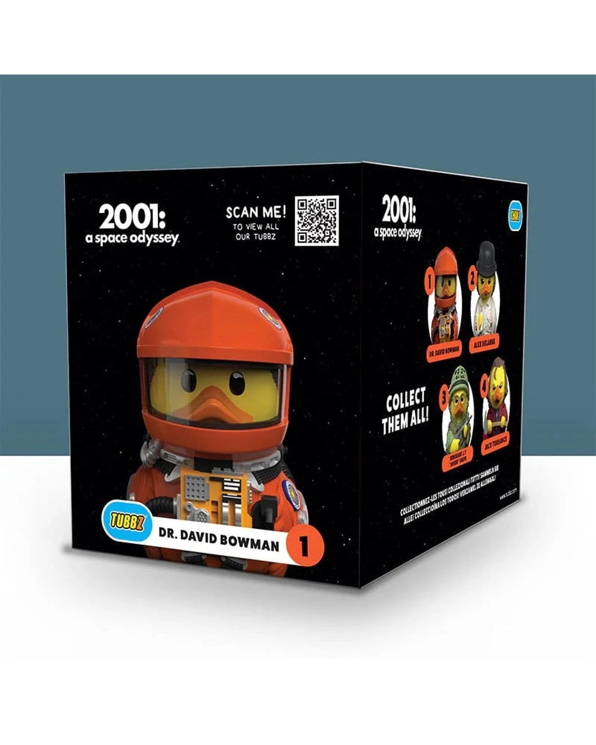 6 TUBBZ 2001: A Space Odyssey David Bowman Boxed Edition Cosplaying Duck Figure, 6 of 7