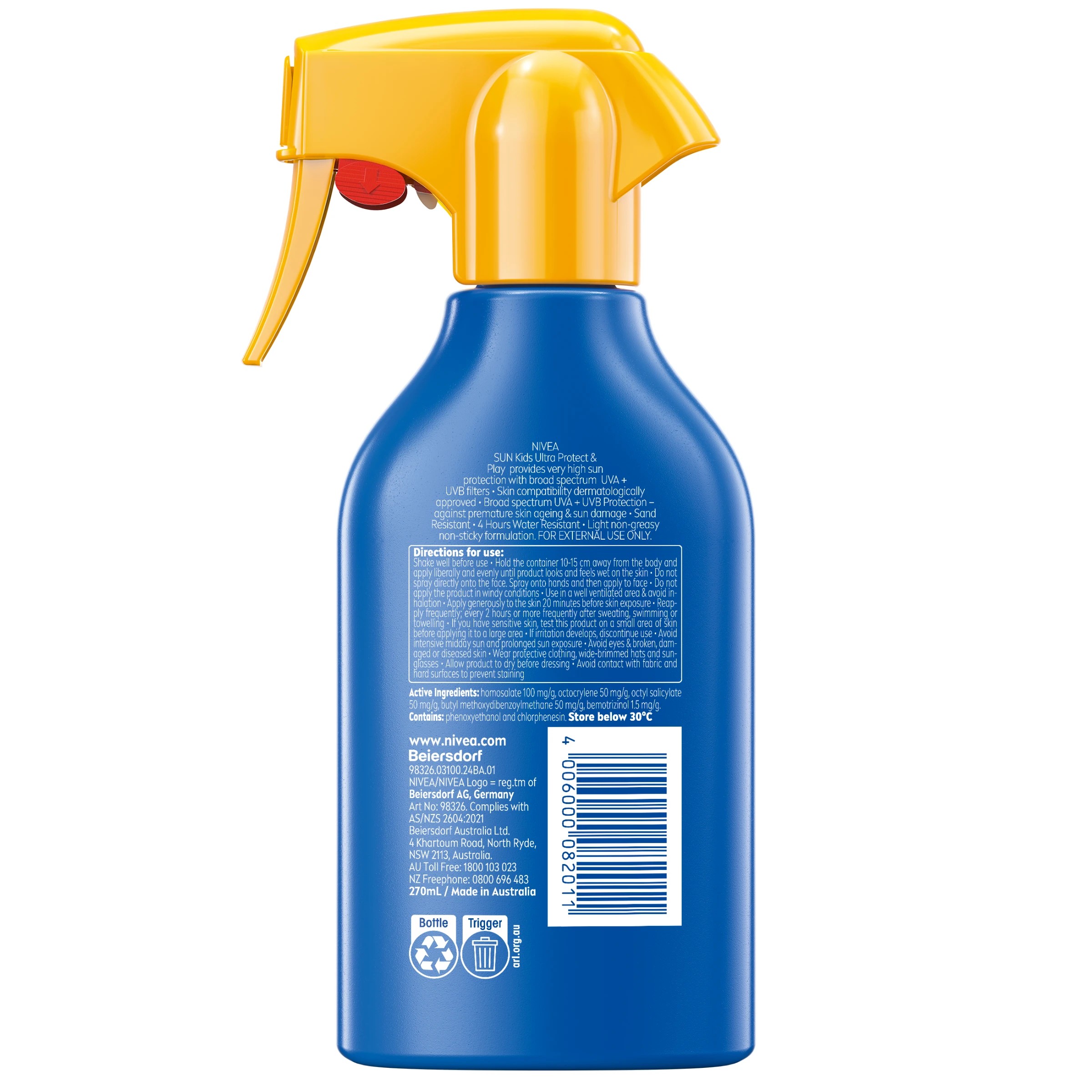 2 NIVEA Sun Kids Ultra Protect & Play SPF50+ Broad Spectrum Protection 270ml, 2 of 7