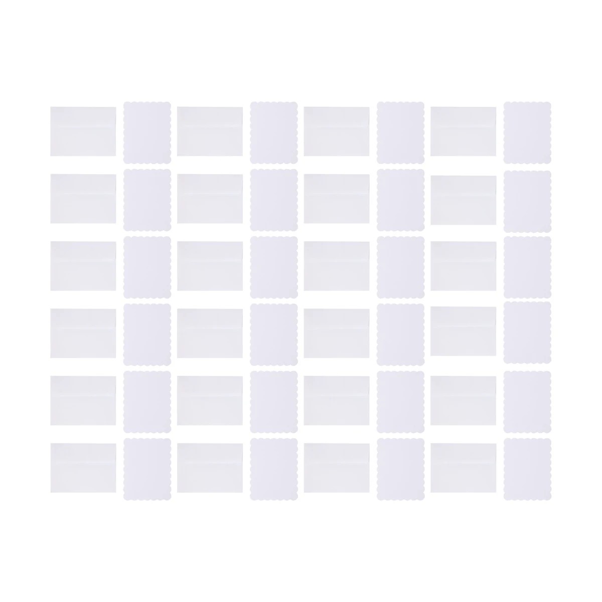 2 24 Pack Cards with Envelopes - White, 2 of 3