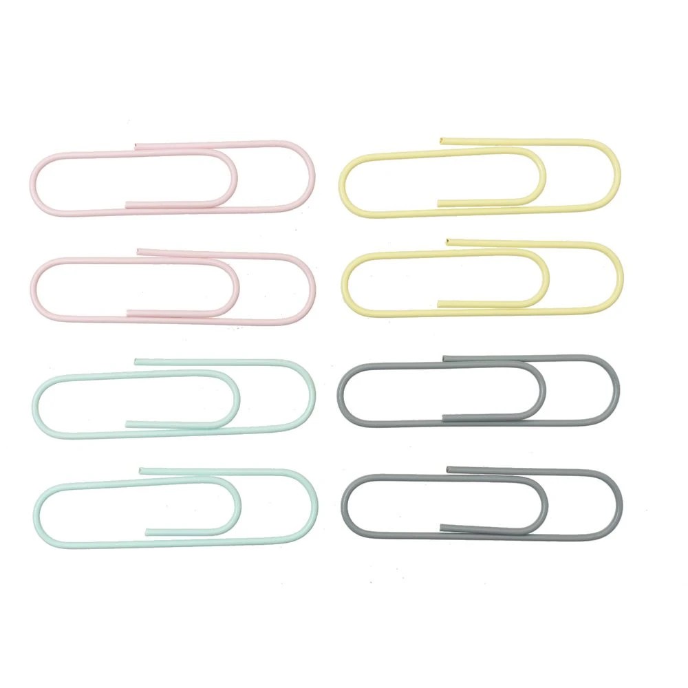 3 Otto Paper Clips 100mm 8 Pack Pastel, 3 of 3