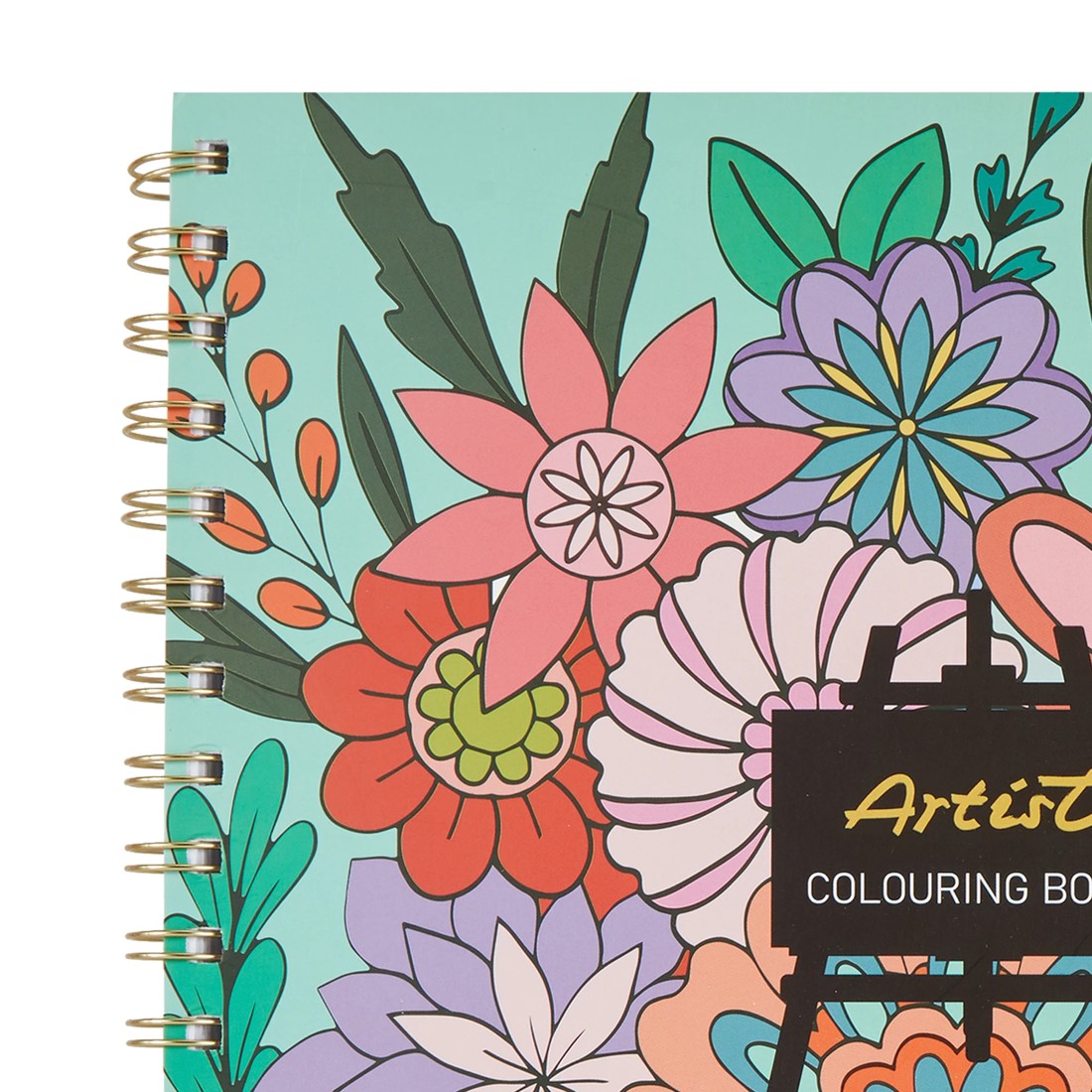 4 Artist Colouring Book - Flowers, 4 of 5