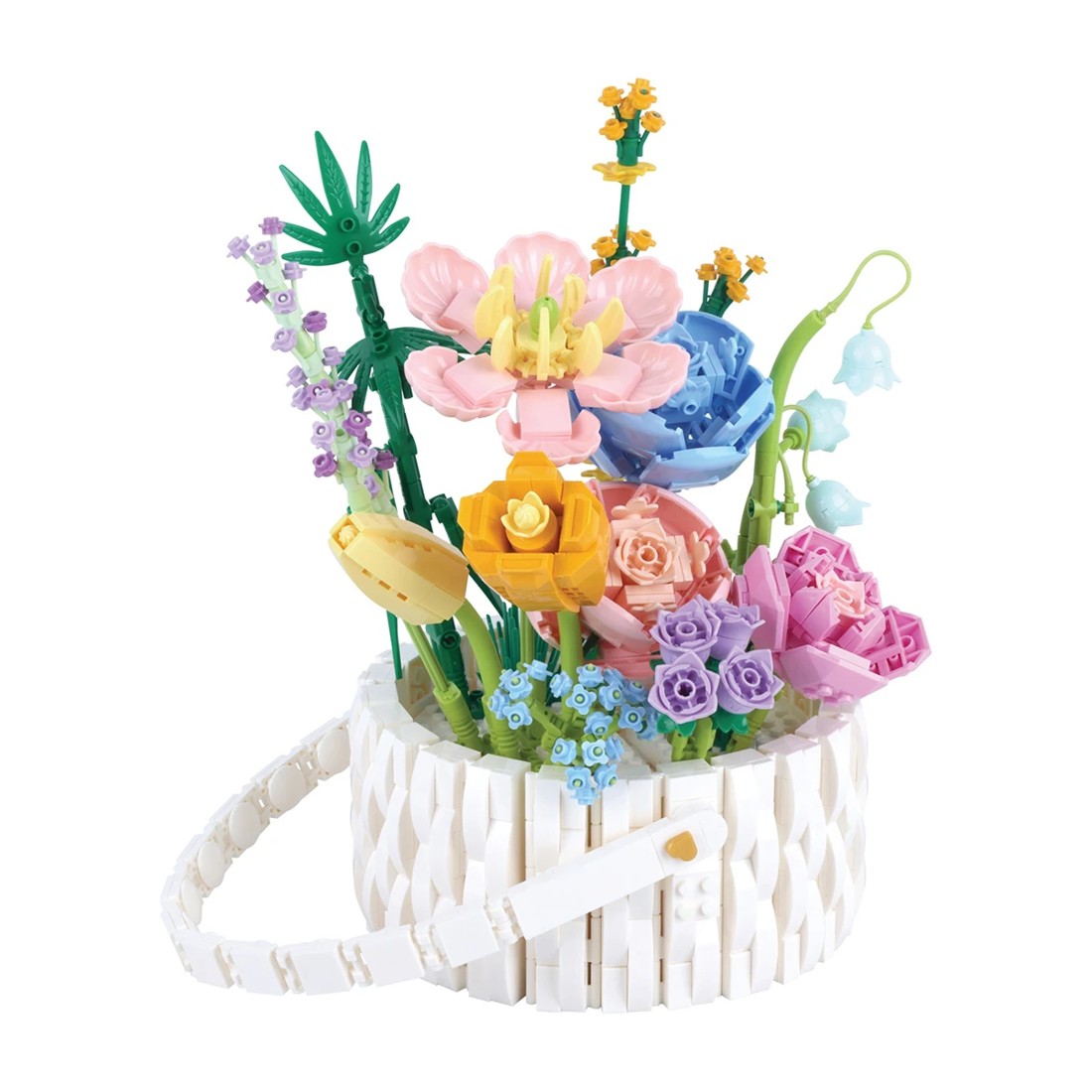 3 1296 Piece Mini Blocks Flower Series: Flower Basket, 3 of 4