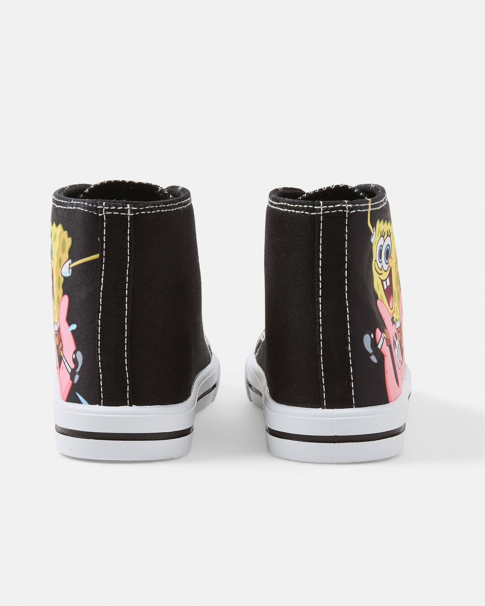 6 Senior SpongeBob SquarePants License Hi Top Sneakers Spongebob, 6 of 6
