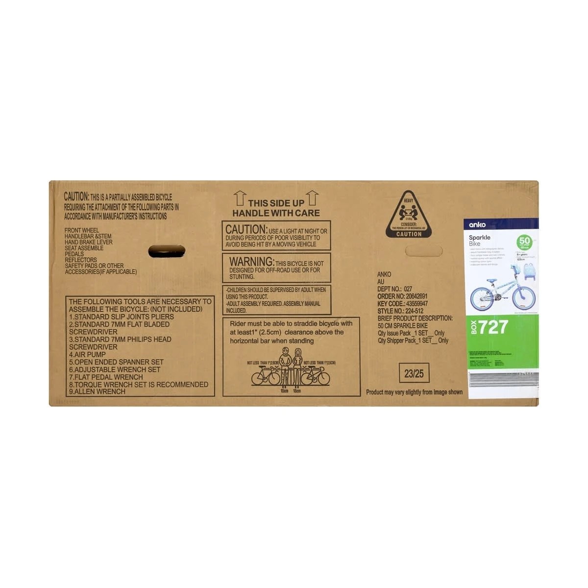 7 50cm Sparkle Bike, 7 of 7