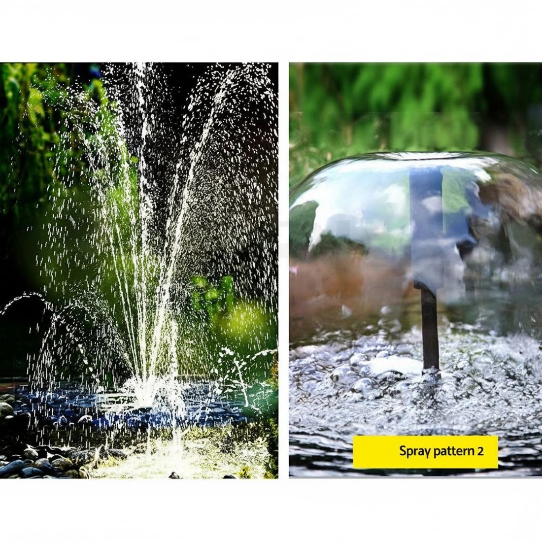 5 Gardeon Solar Pond Pump Submersible Water Fountain Kit 9.8FT - Black, 5 of 6