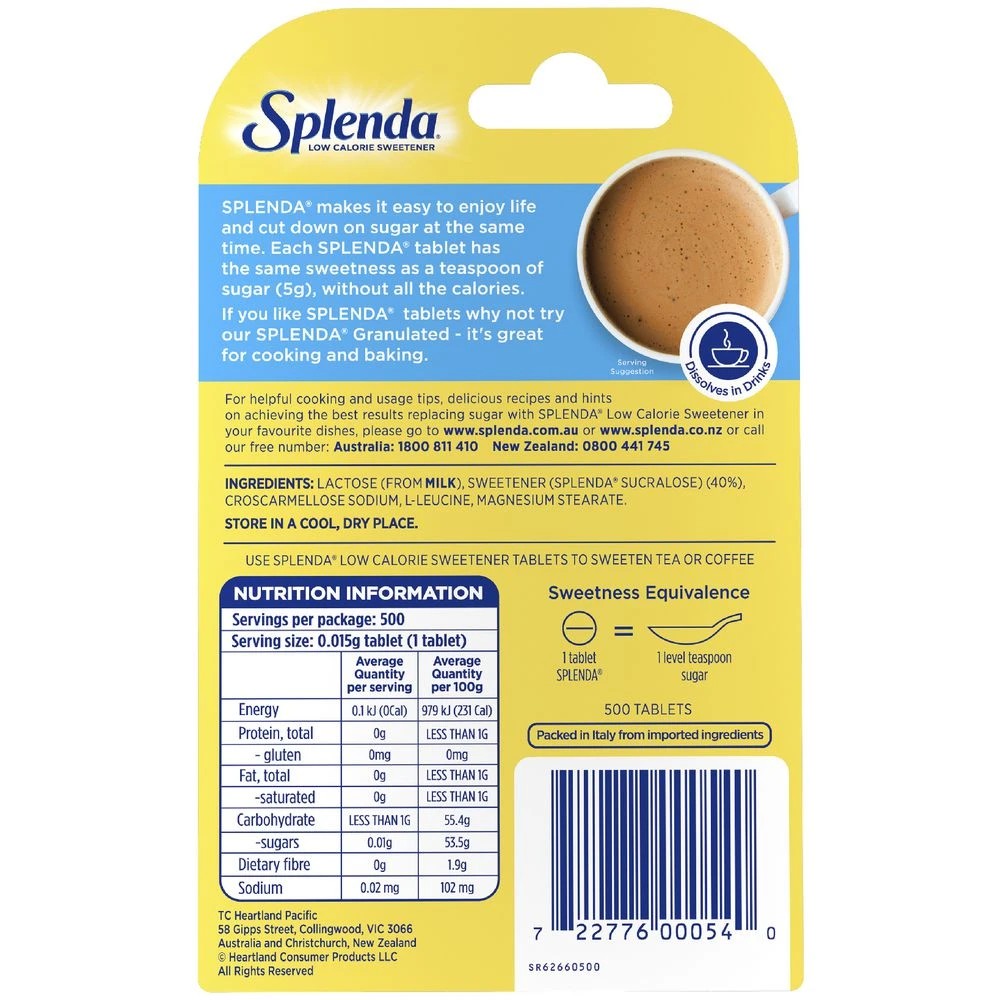 2 Splenda Sweetener Minis 500 Pack, 2 of 4