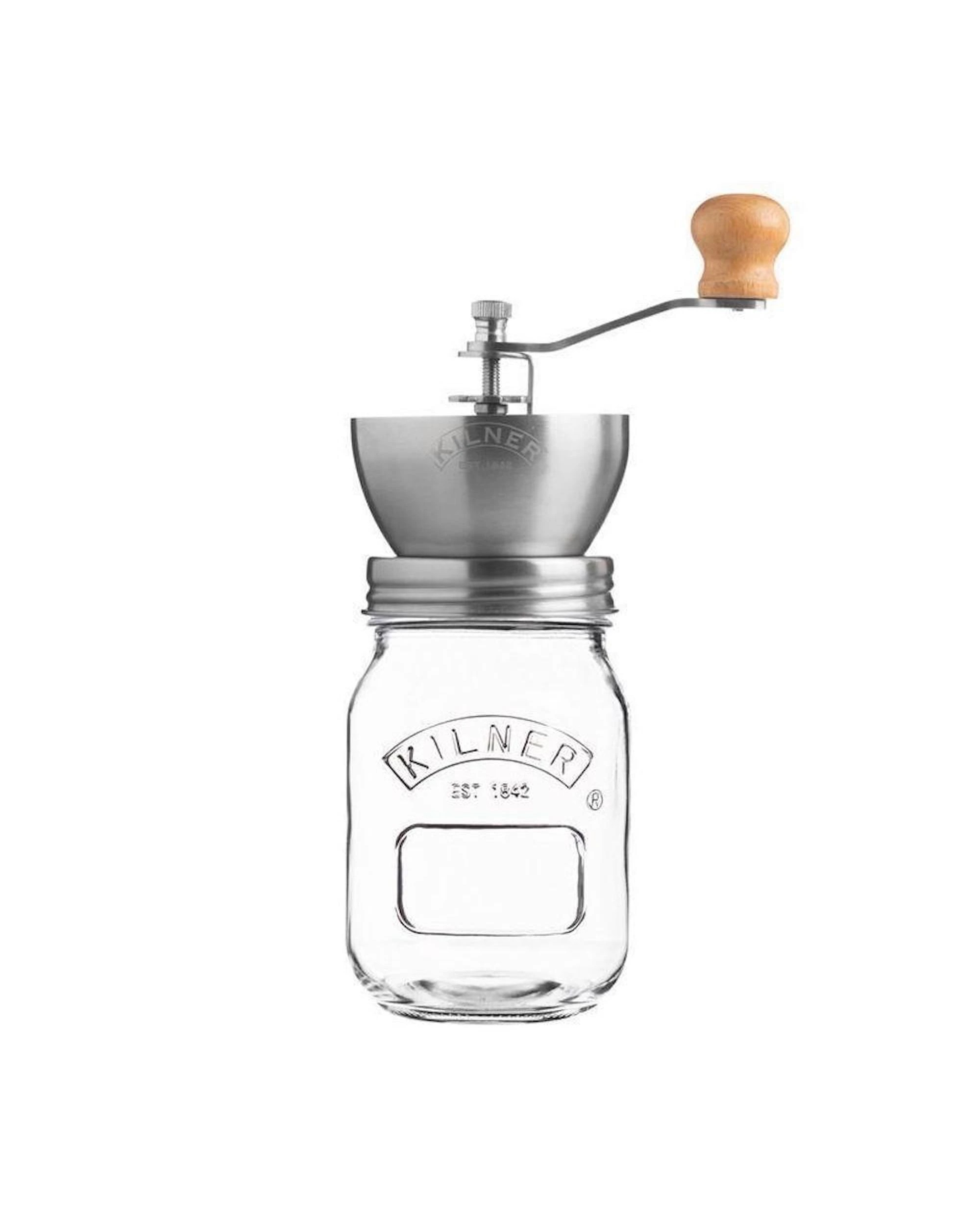 1 Kilner Coffee Grinder Glass Jar Manual  500ml, 1 of 7