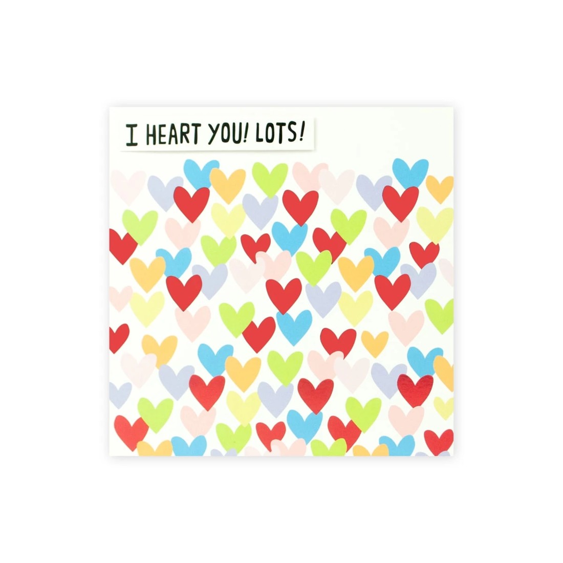 1 Hallmark Valentine's Day Card - I Heart You! Lots!, 1 of 2