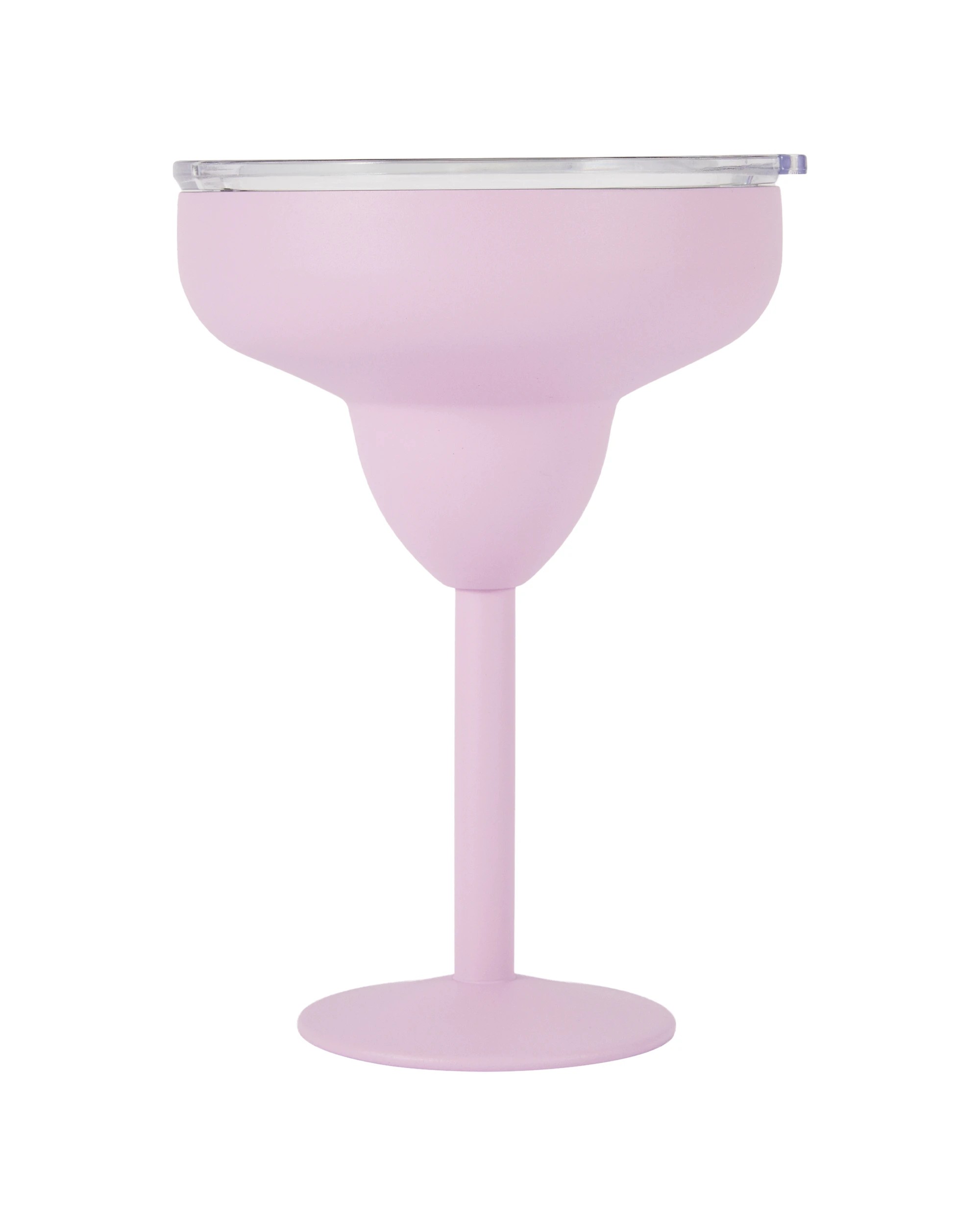 4 280ml Double Wall Cocktail Glass - Pink, 4 of 6