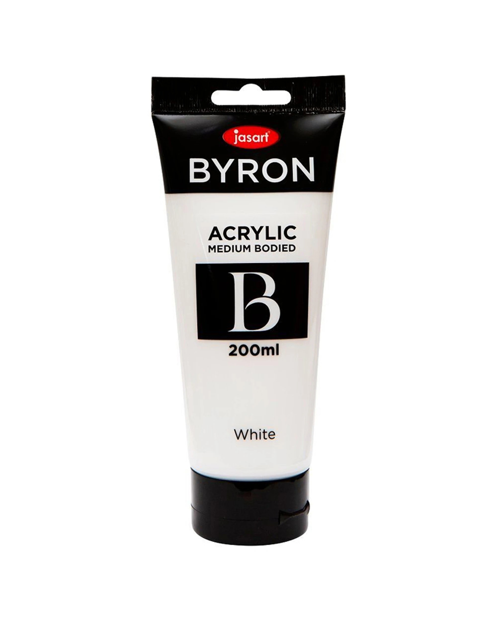 2 Jasart 4PK Byron Acrylic Paint Tube Art Craft 200ml - White, 2 of 2