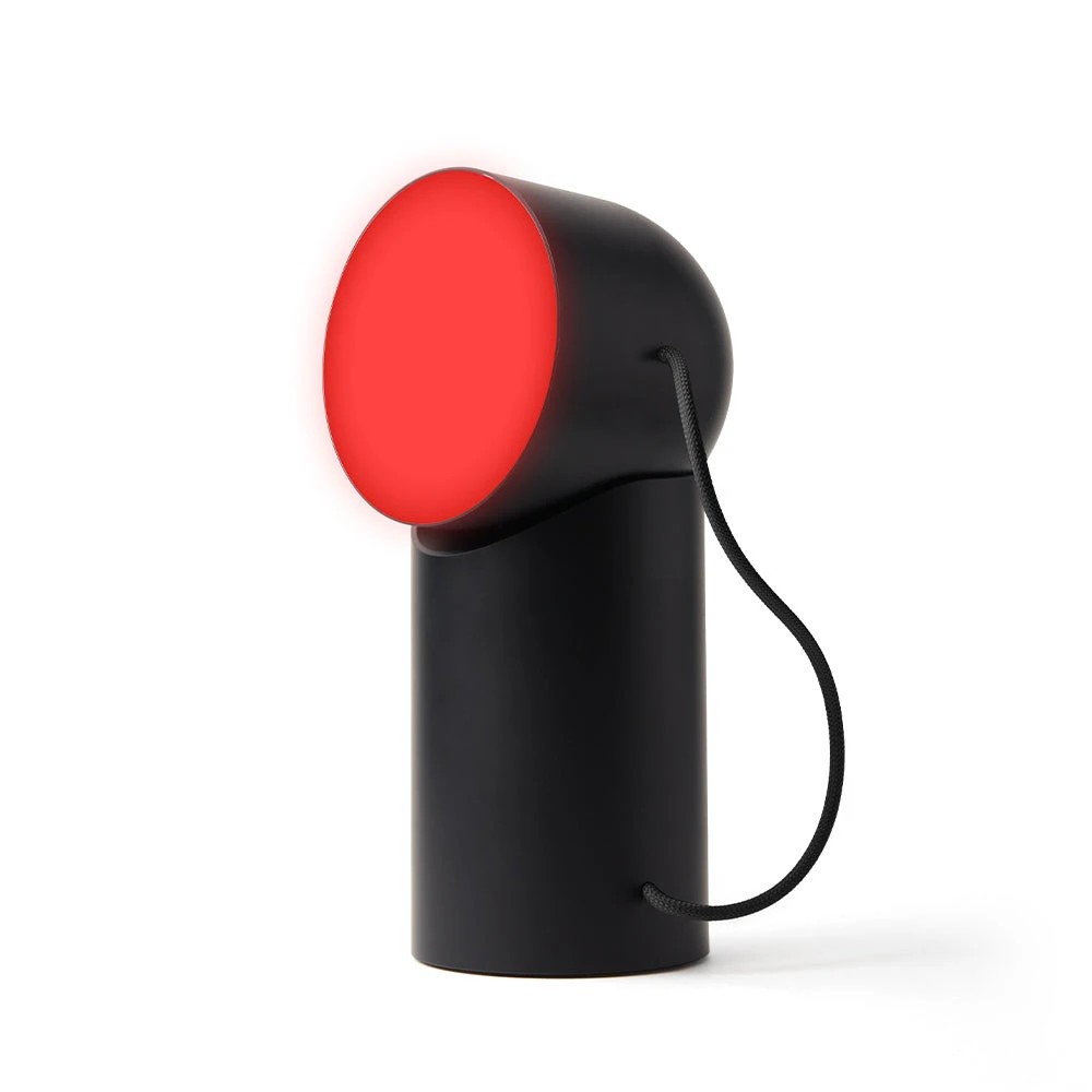 2 Lexon Orbe Portable Led Lamp With Moving Head - Black - Black, 2 of 7