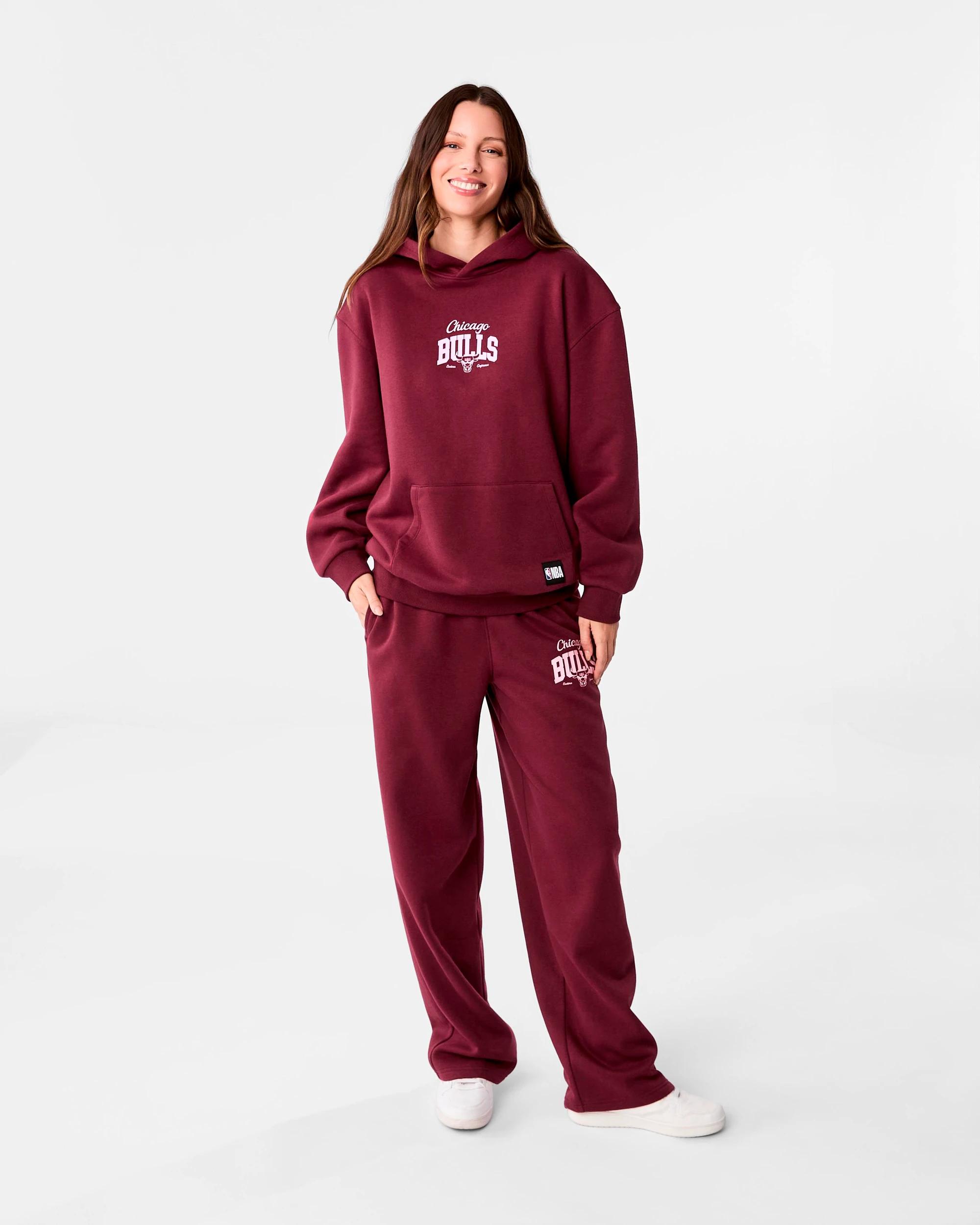 6 Official NBA Adult Lounge Trackpants Bulls 7d6v, 6 of 6