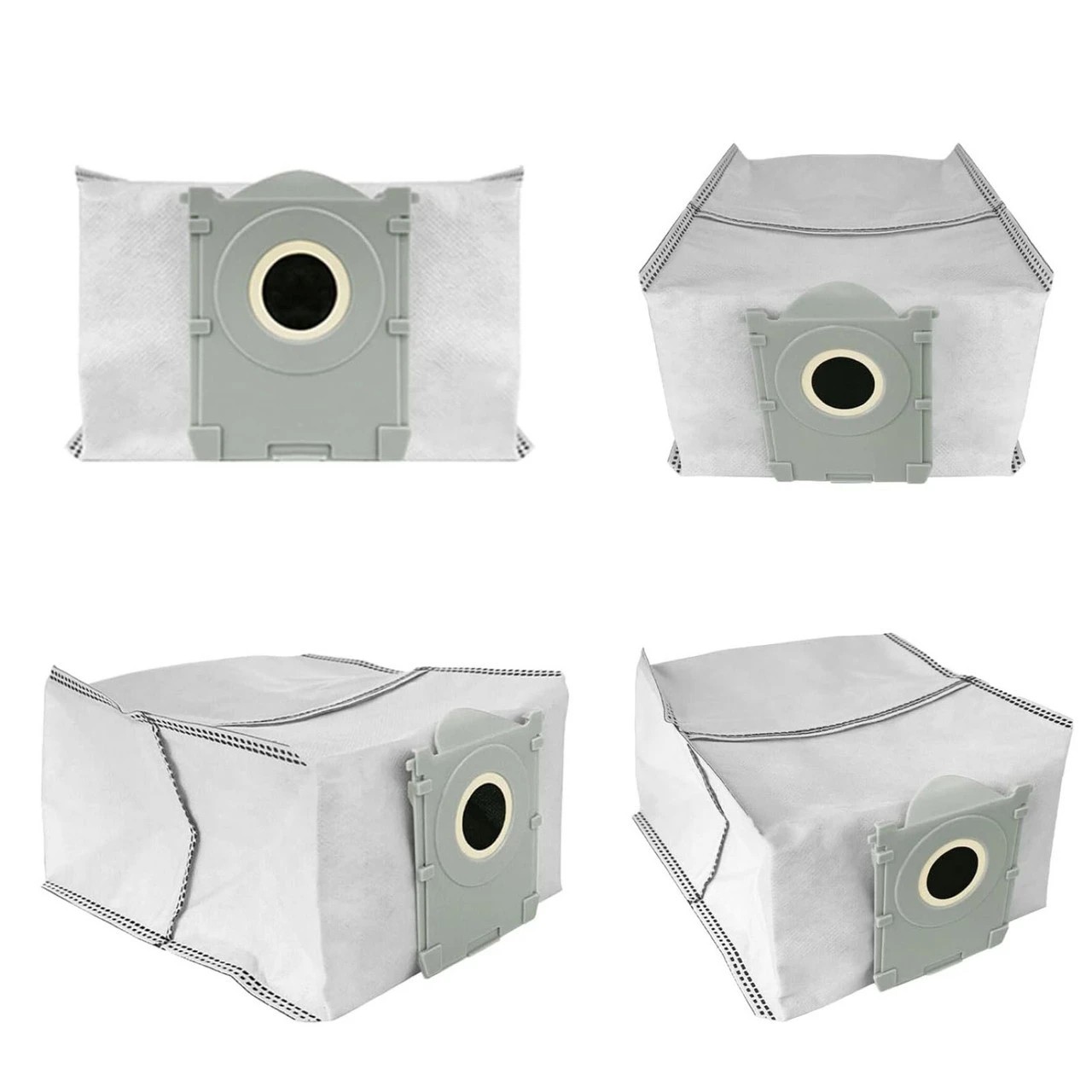 2 Hygieia 12 Dust Bags For Ecovacs Deebot X, T & N Series Robot Vacuum Cleaners - Grey, 2 of 3