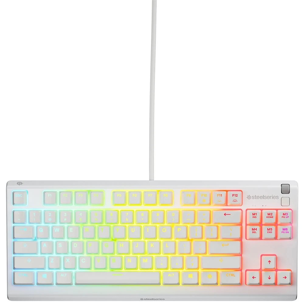 1 SteelSeries Apex 3 TKL Gaming Keyboard White, 1 of 4