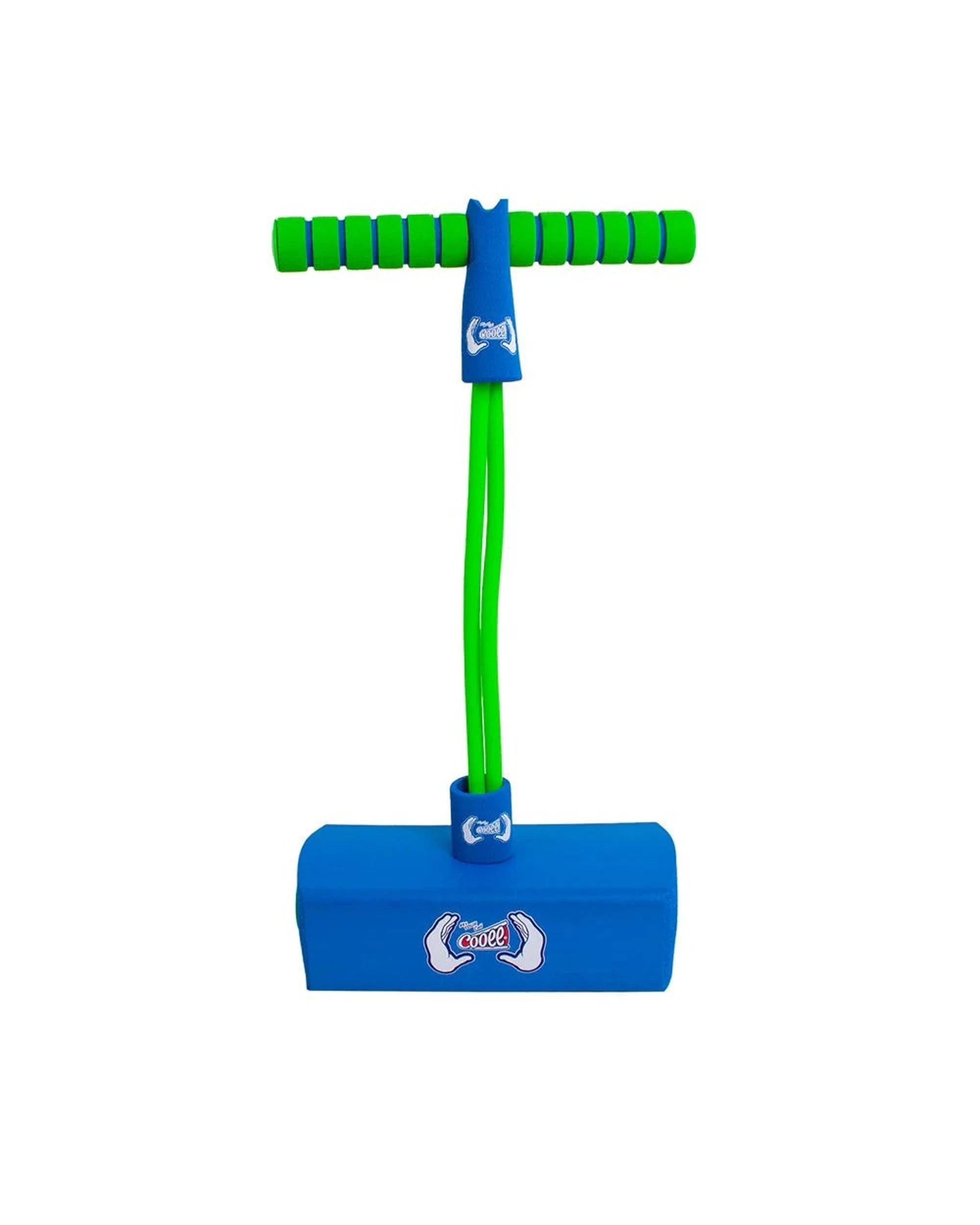 1 Cooee Freestyle Junior Pogo Stick - Blue/Green, 1 of 2