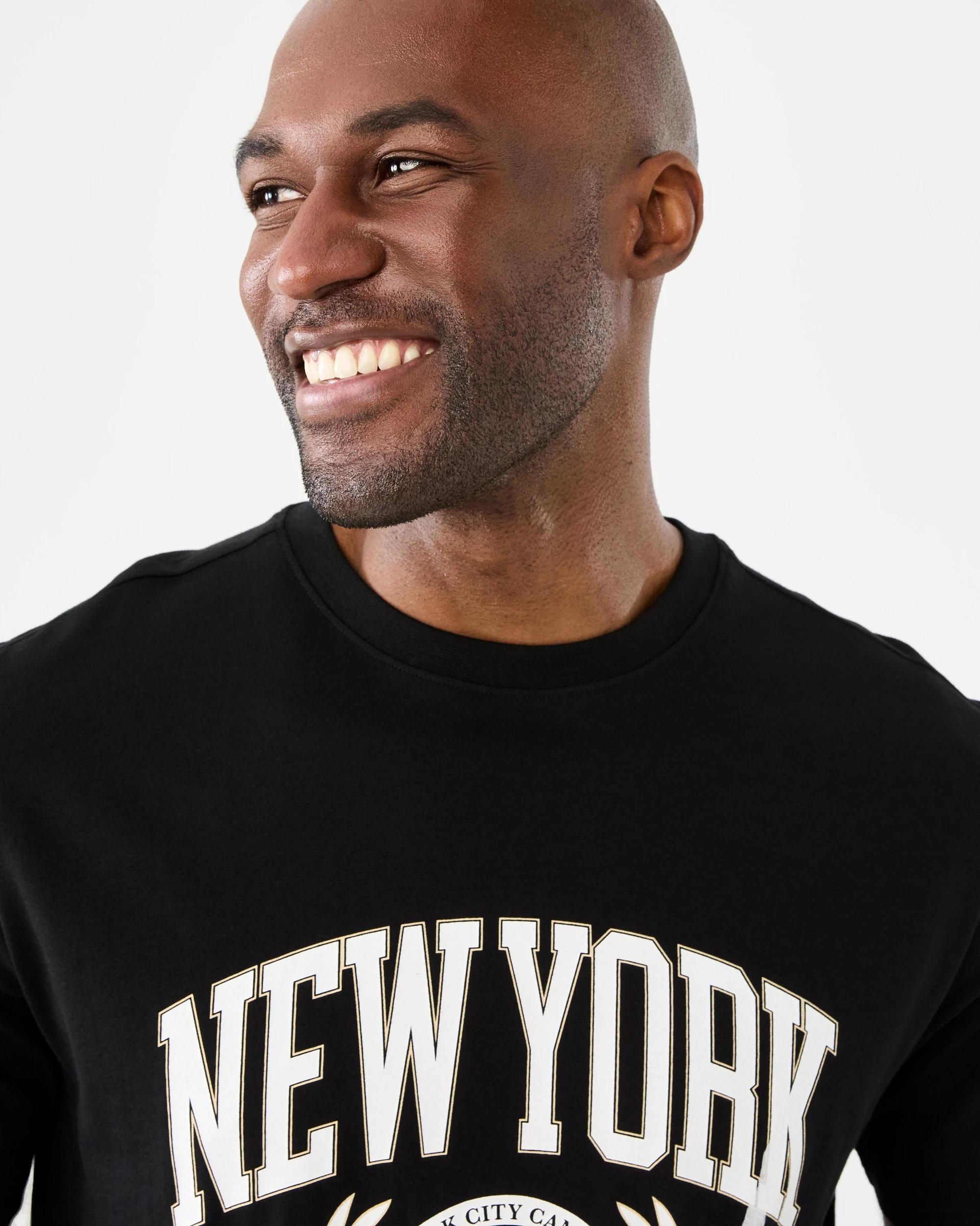 4 Print T-shirt Blk Ny, 4 of 6