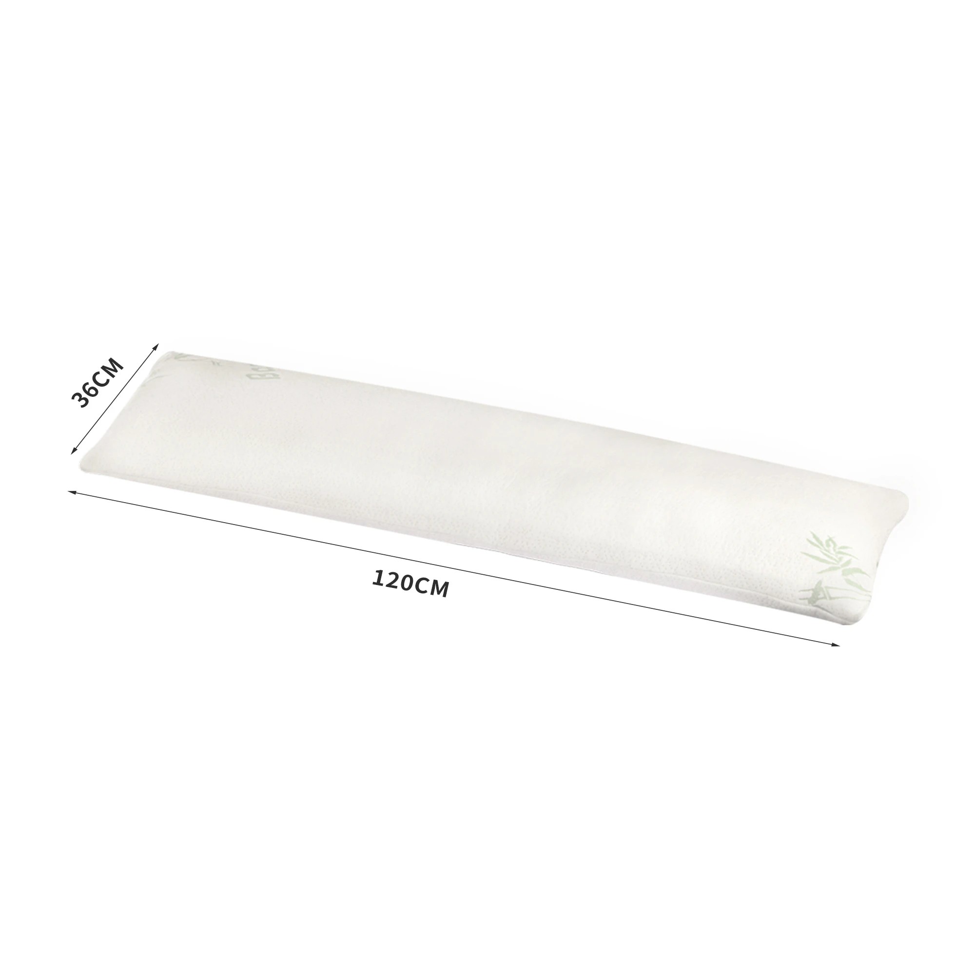 3 Dreamz Body Pillow - White, 3 of 6