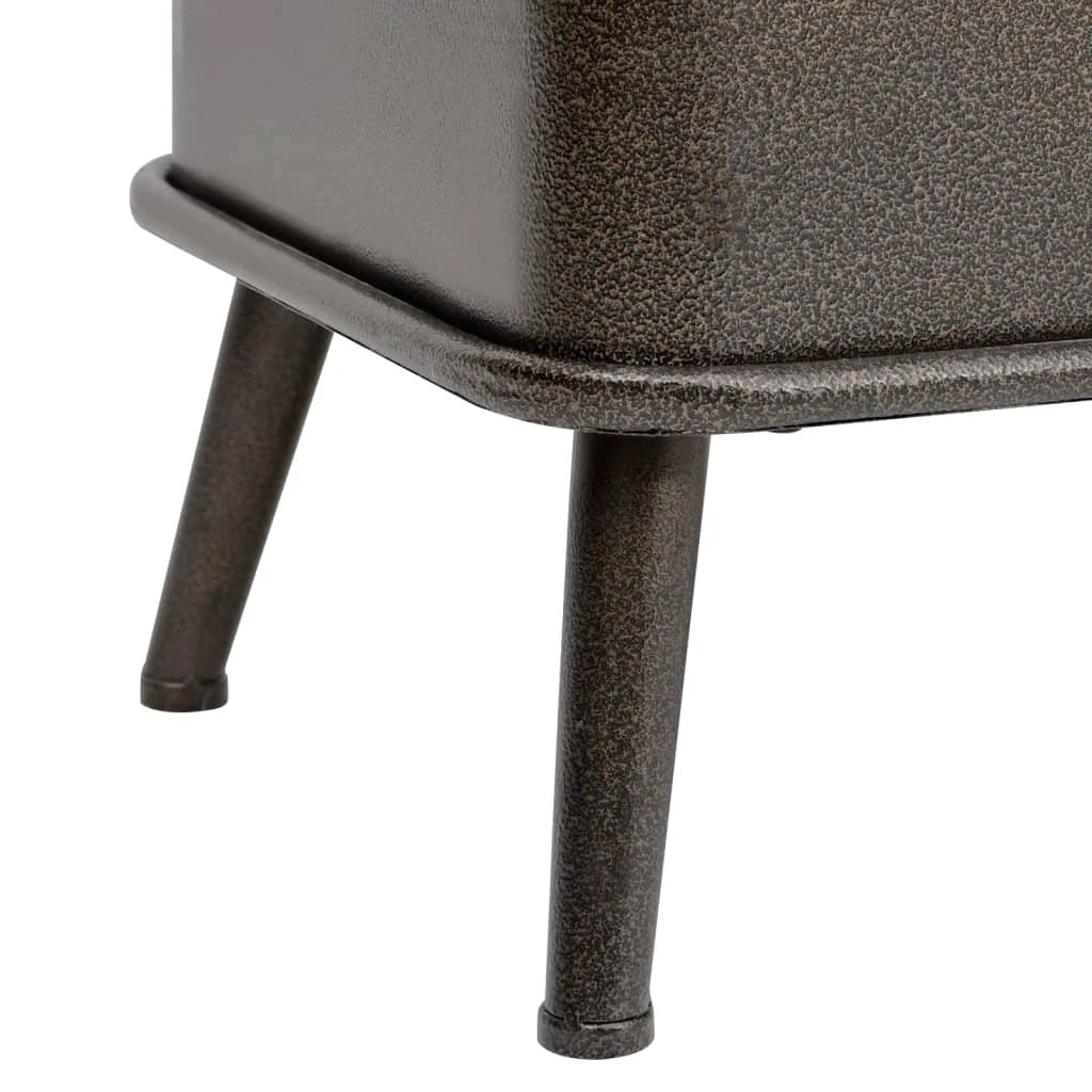 6 vidaXL Storage Bench Artificial Leather - Black, 6 of 6