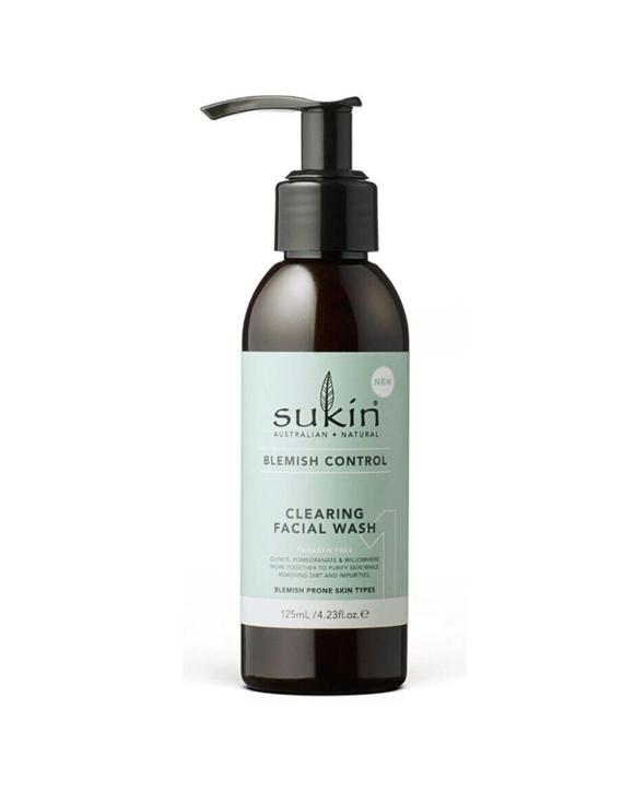 Sukin Blemish Control Clearing Facial Wash 125ml