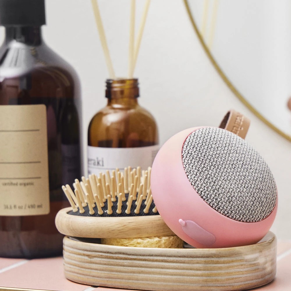 2 Kreafunk Ago 2 Fabric Bluetooth Speaker - Pink, 2 of 4