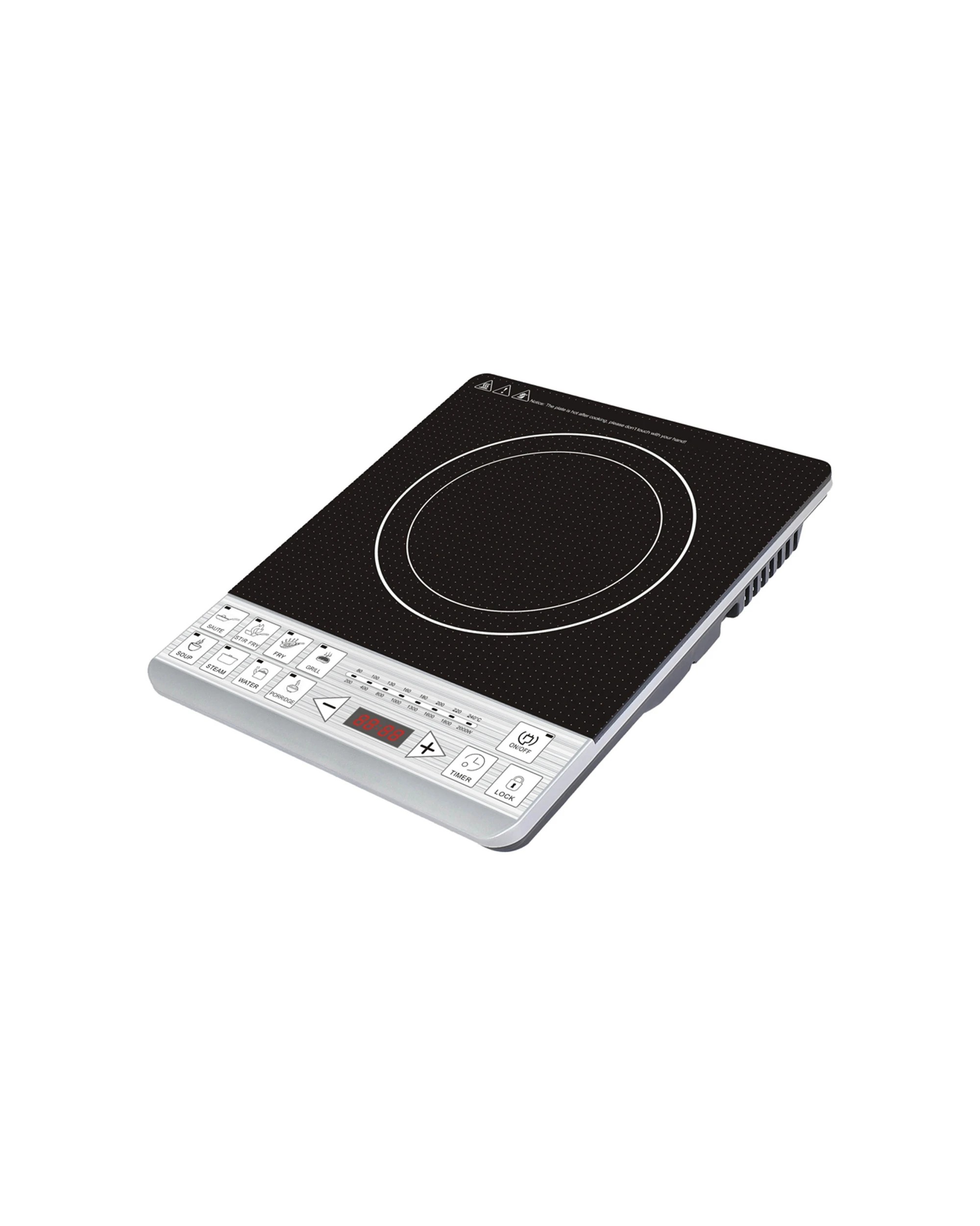 1 Healthy Choice 2000w Electric Portable Induction Cooktop/cooker Led Display - Black, 1 of 3