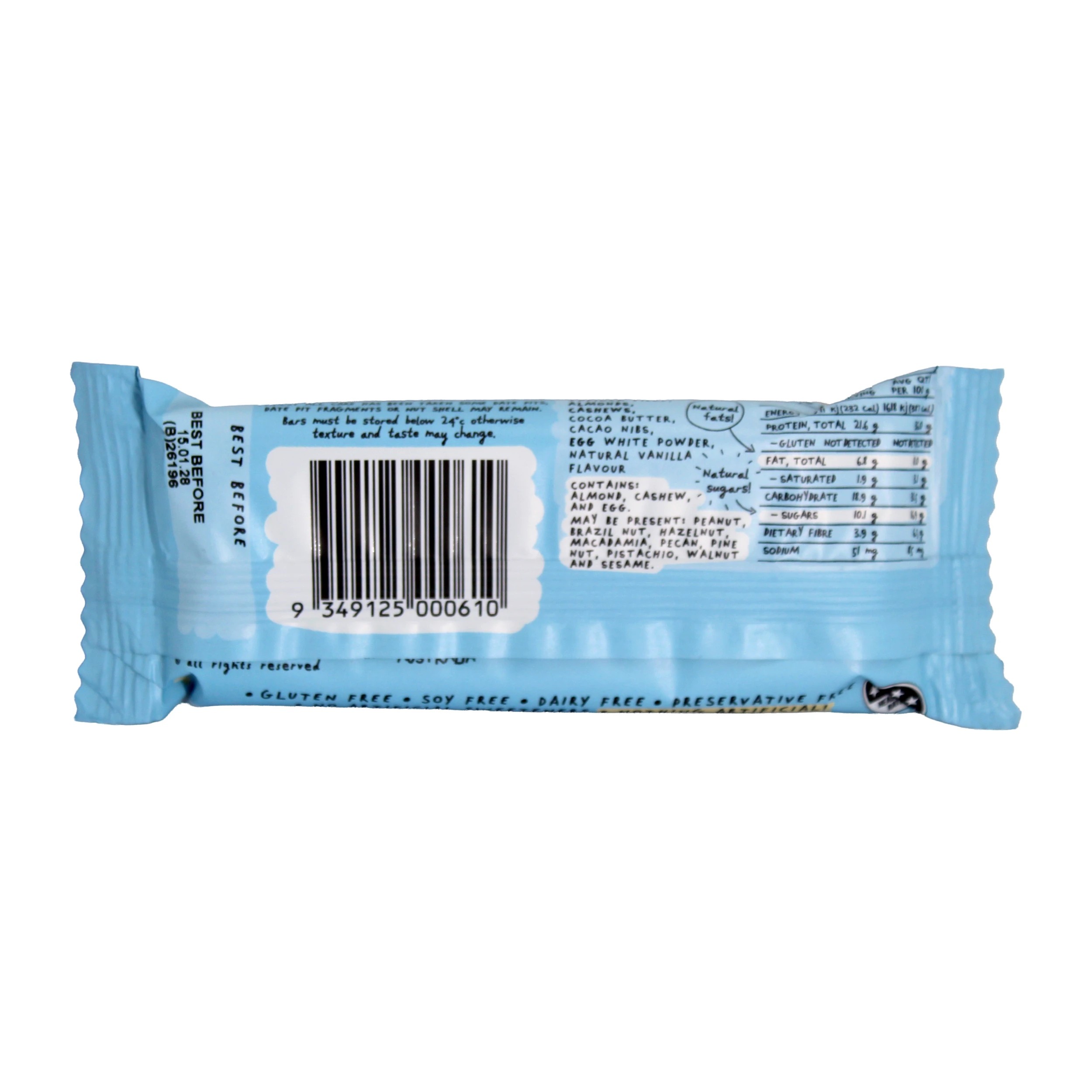 2 Blue Dinosaur Cookie Dough Protein Bar 60g, 2 of 2