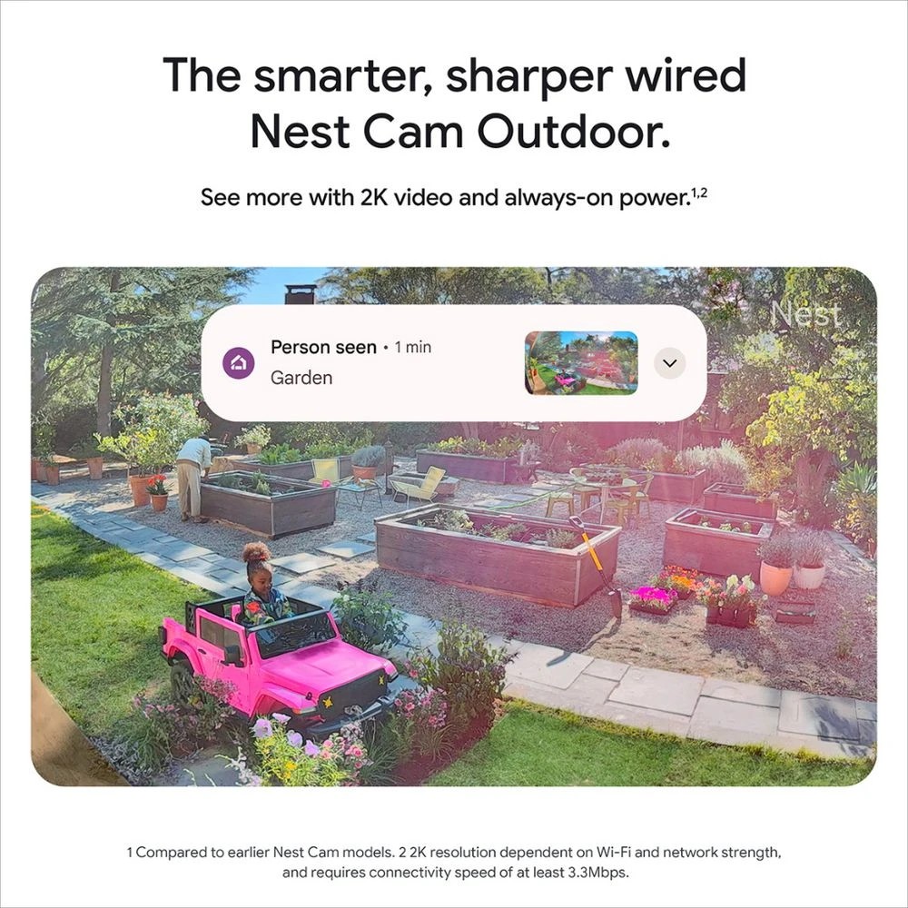 8 Google Nest Cam Outdoor (wired, 2nd gen), 8 of 8