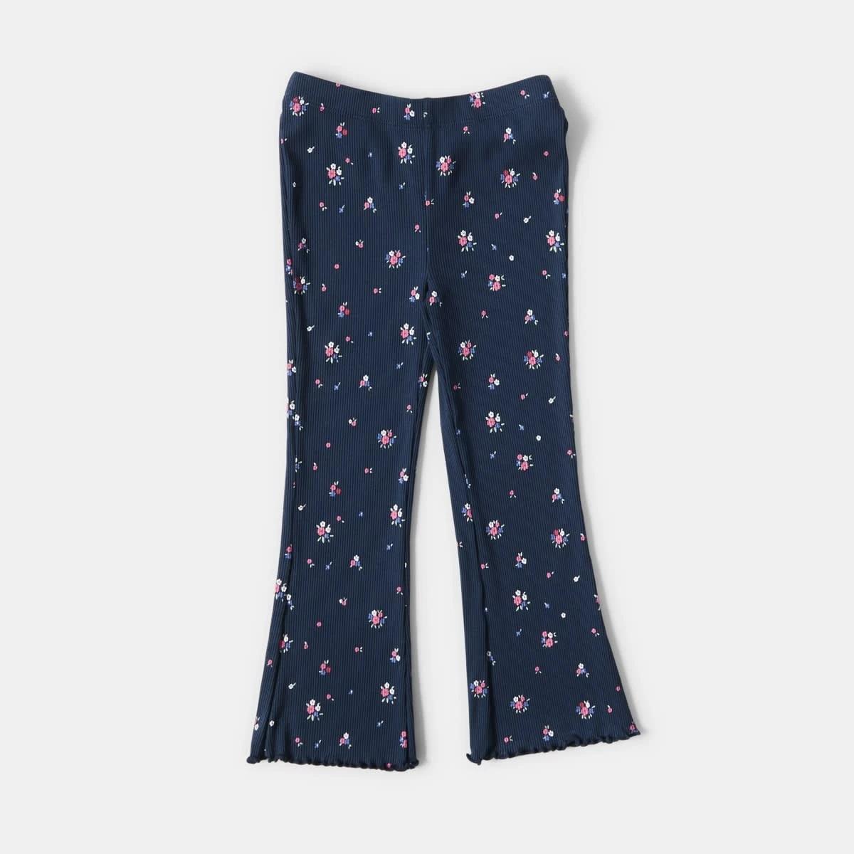 7 Rib Flare Leggings Ditsy, 7 of 8