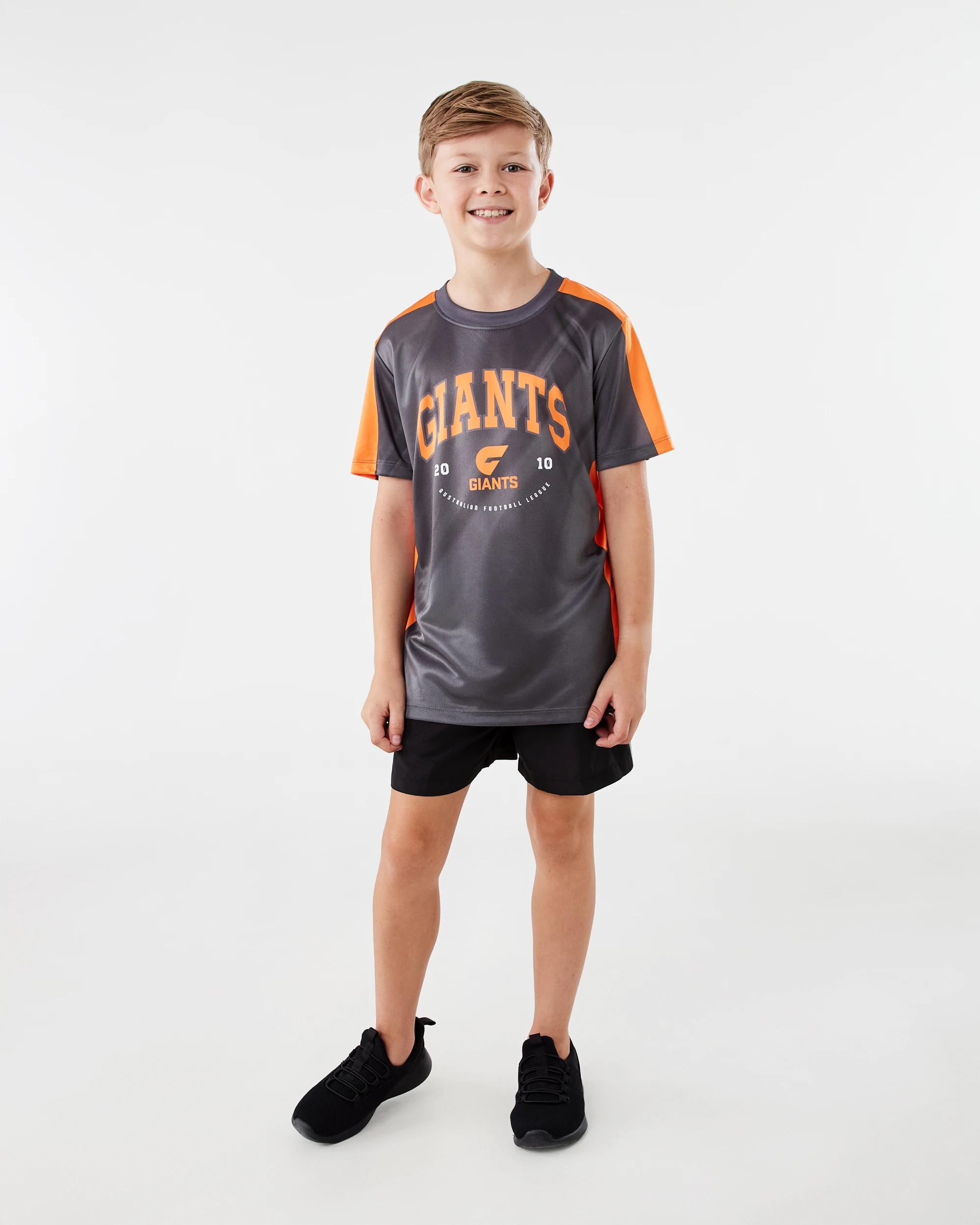 7 Official AFL Youth Training T-shirt Gws Giants, 7 of 8