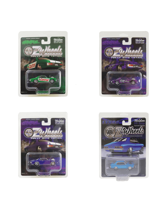 Holden OZ Wheels 1:64 Scale Diecast Fully Sick Detail Vehicle - Assorted