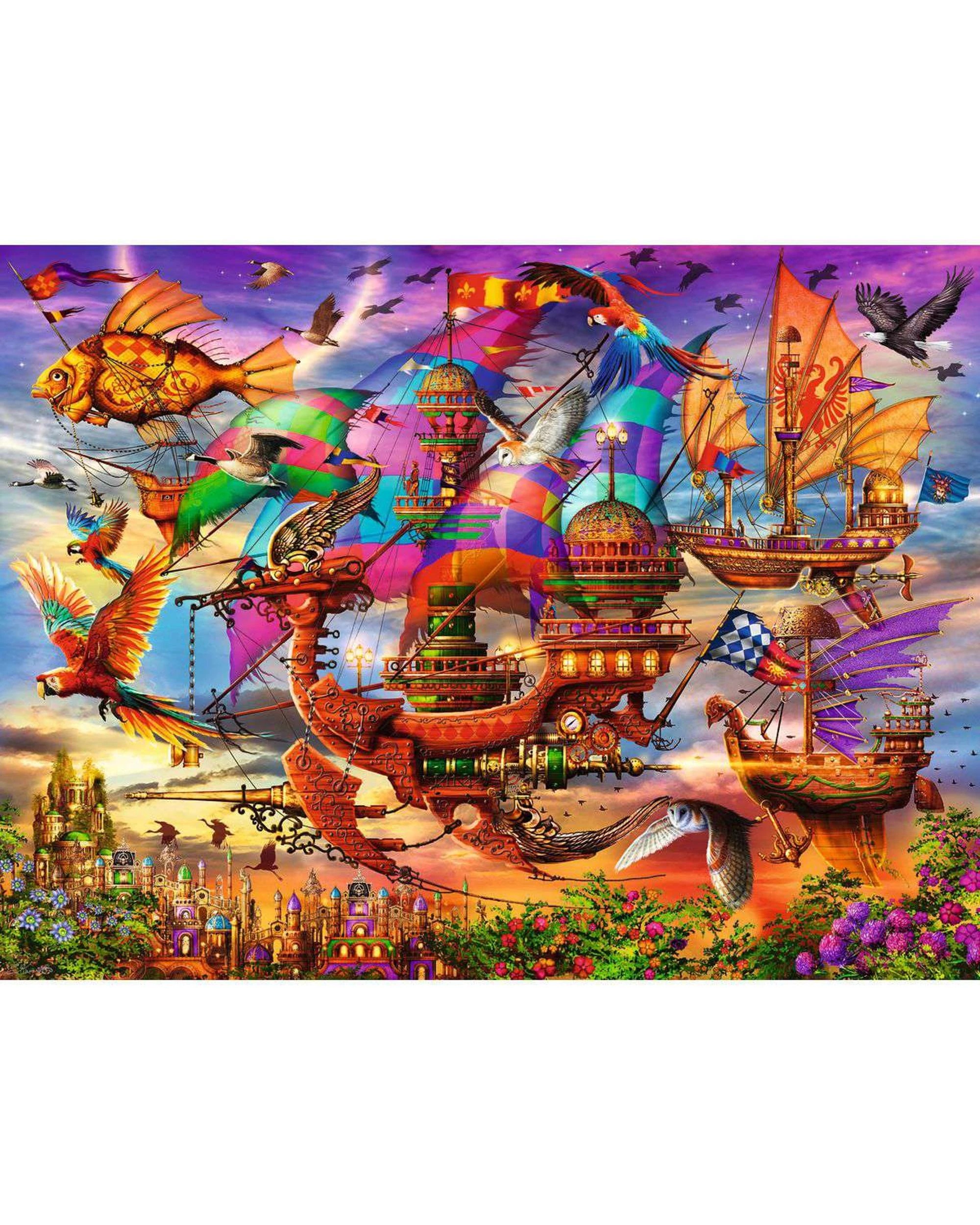 2 Ravensburger The Flight 1500 Piece Jigsaw Puzzle, 2 of 3