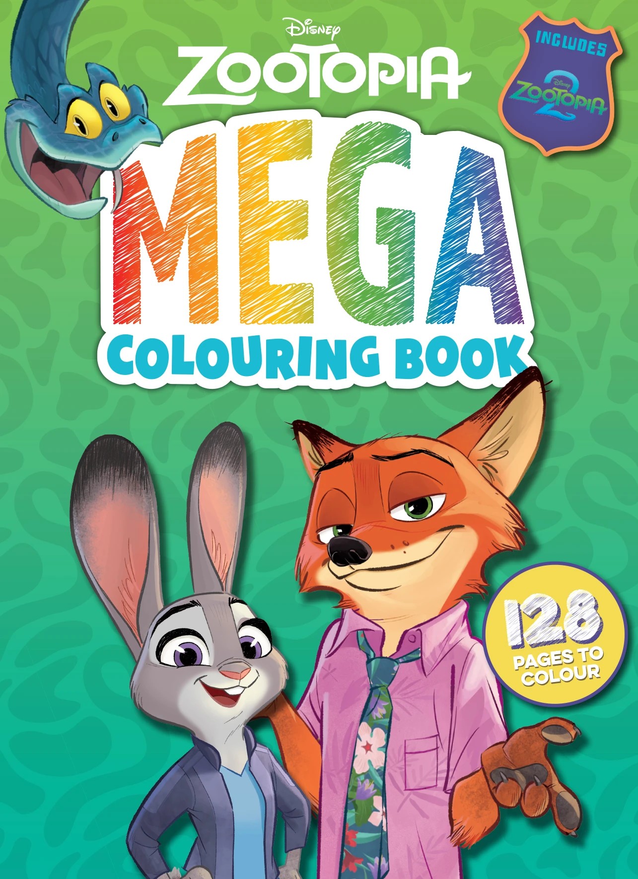 1 Disney Zootopia Mega Colouring Book, 1 of 1