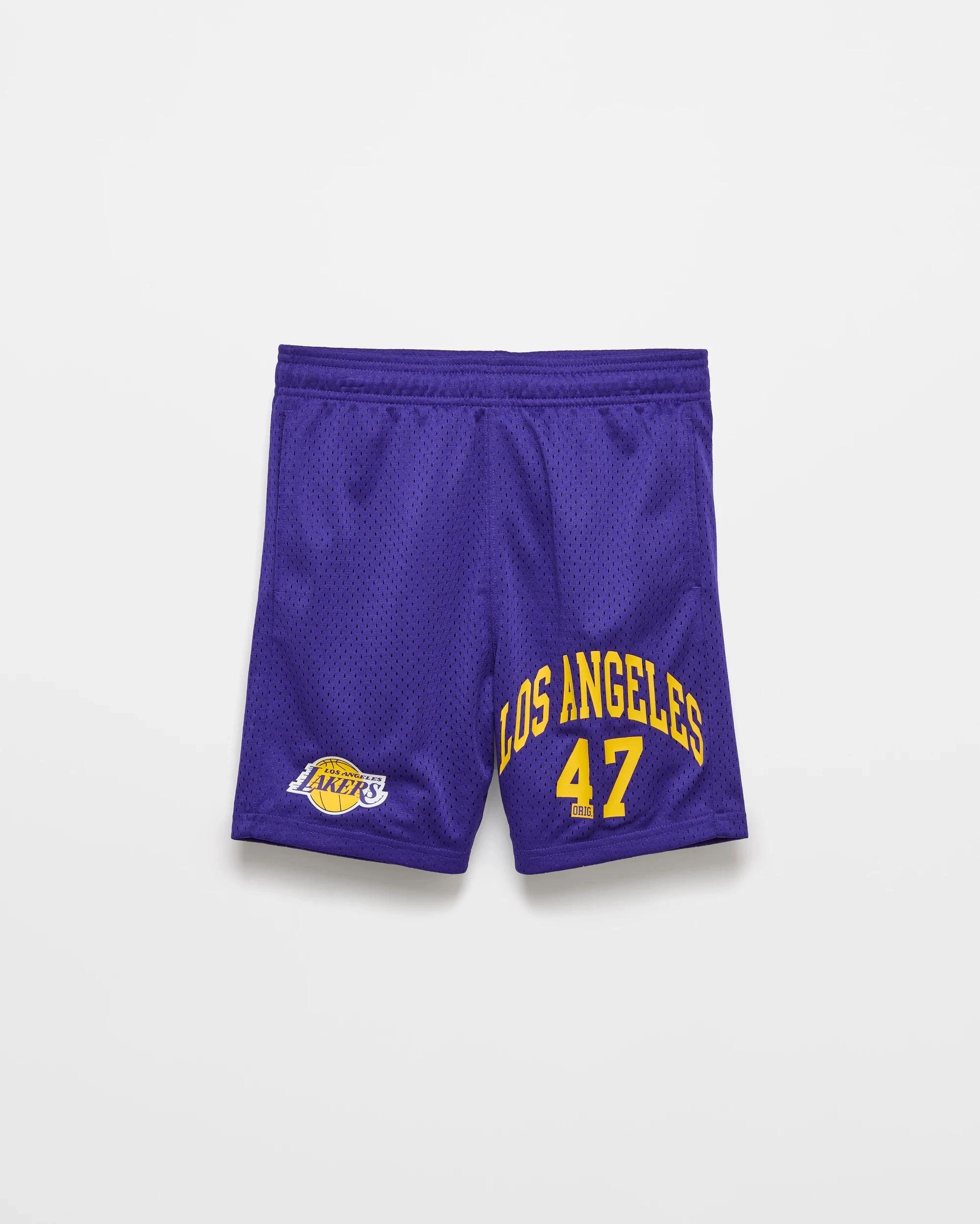 2 Target NBA Team Mesh Basketball Shorts LA LAKERS, 2 of 4
