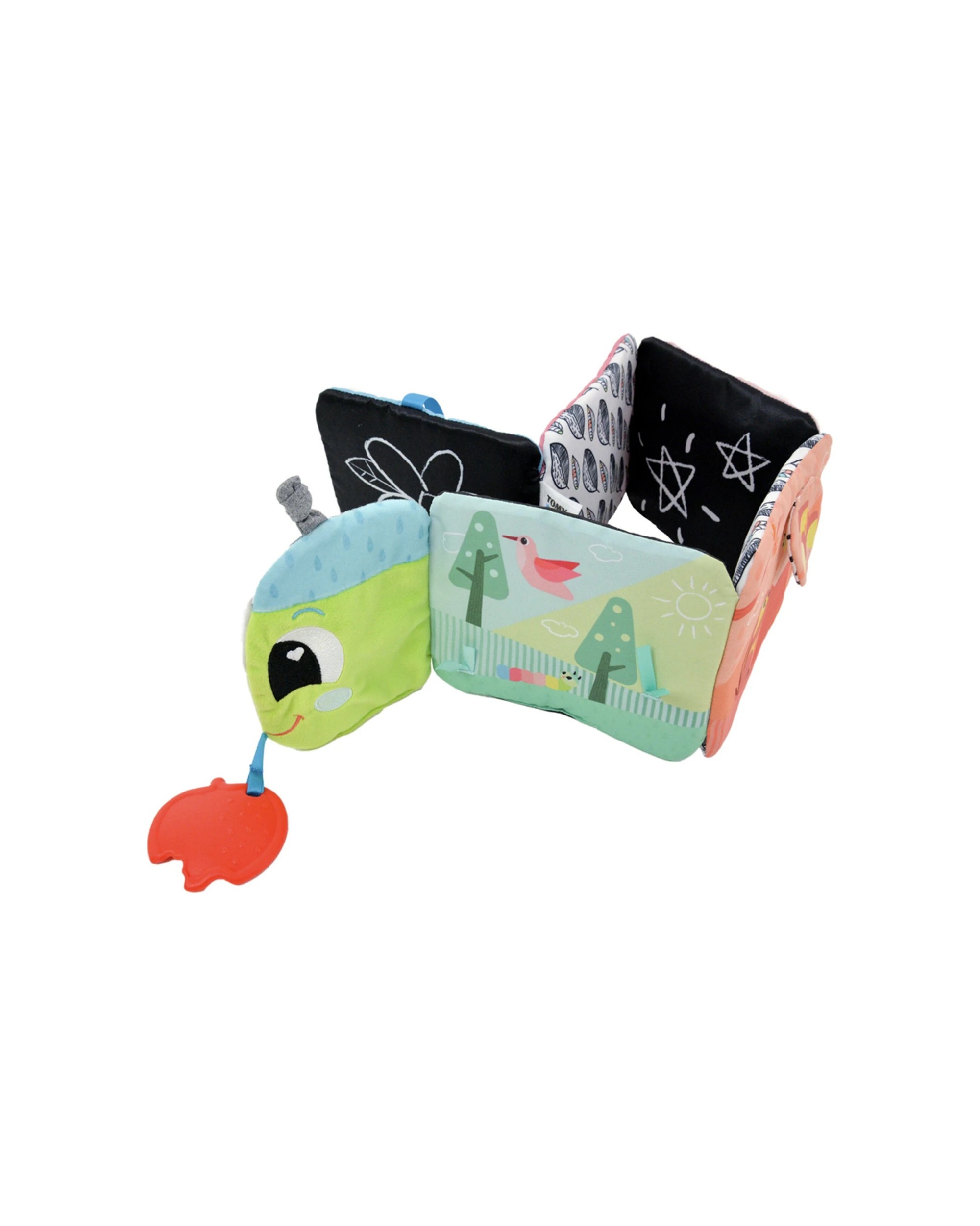 1 Lamaze Colorful Journey Caterpillar Soft Book Sensory Baby Toy - Multi, 1 of 5