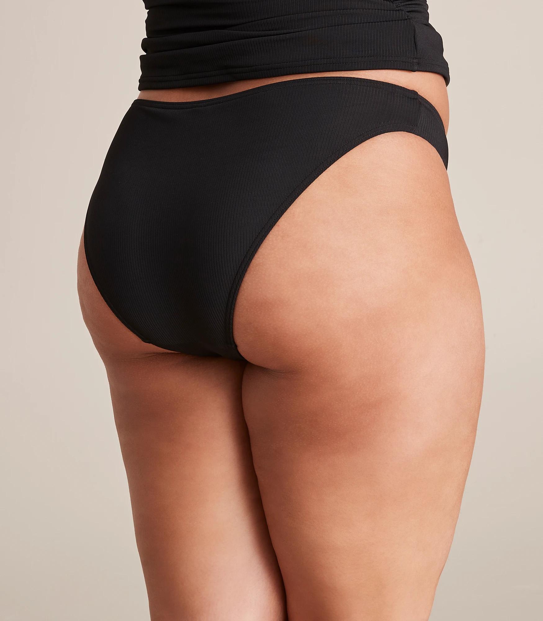 3 Target Mini Rib Swim Bikini Briefs BLACK, 3 of 7