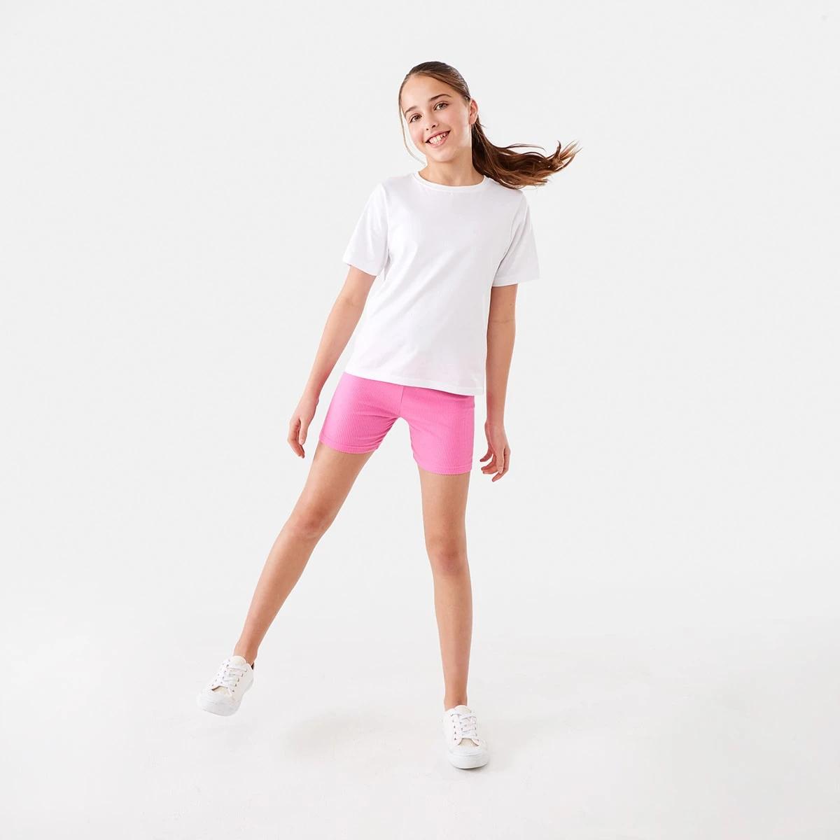 5 Rib Bike Shorts Azalea Pnk, 5 of 8