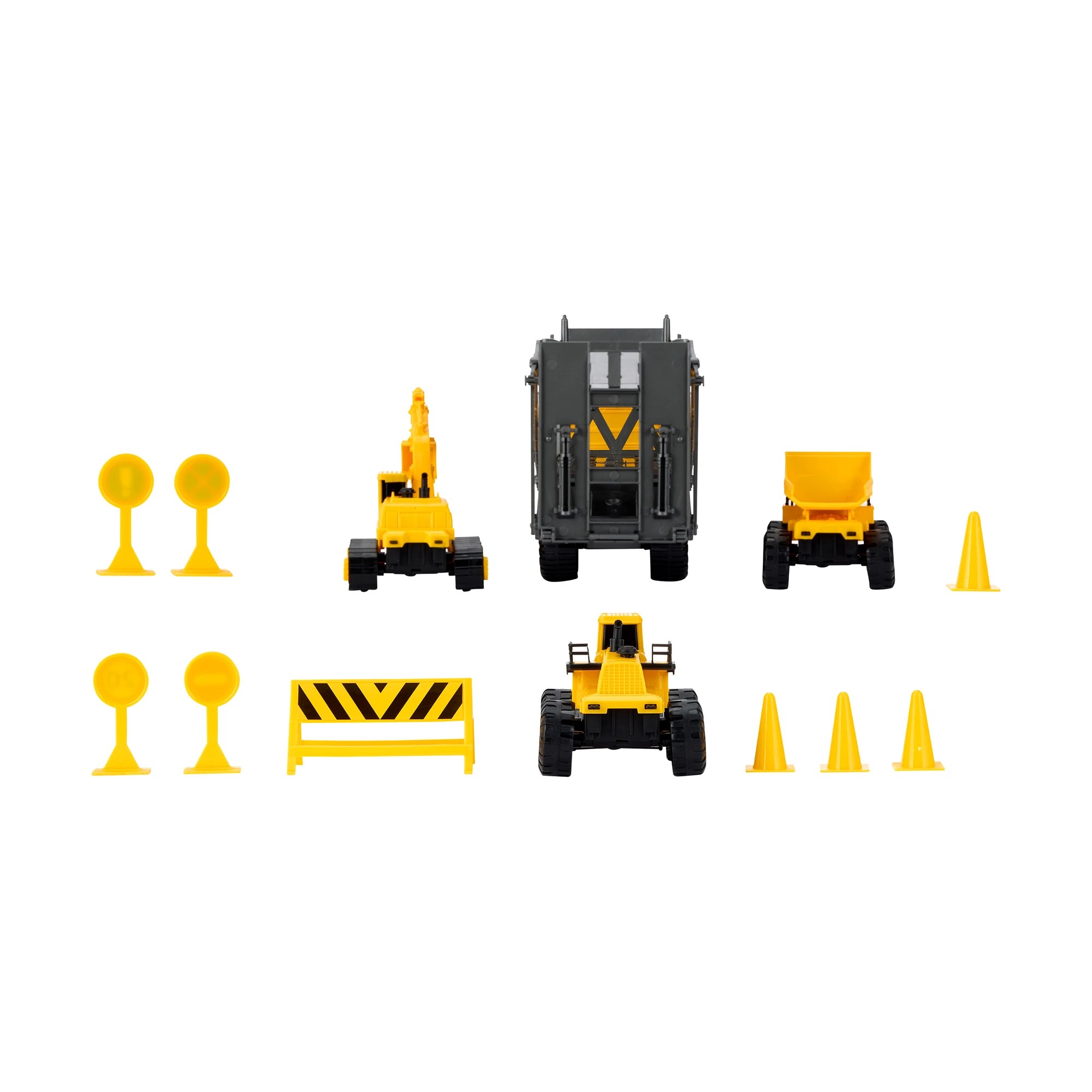 4 Lights and Sounds Construction Hauler Playset, 4 of 7