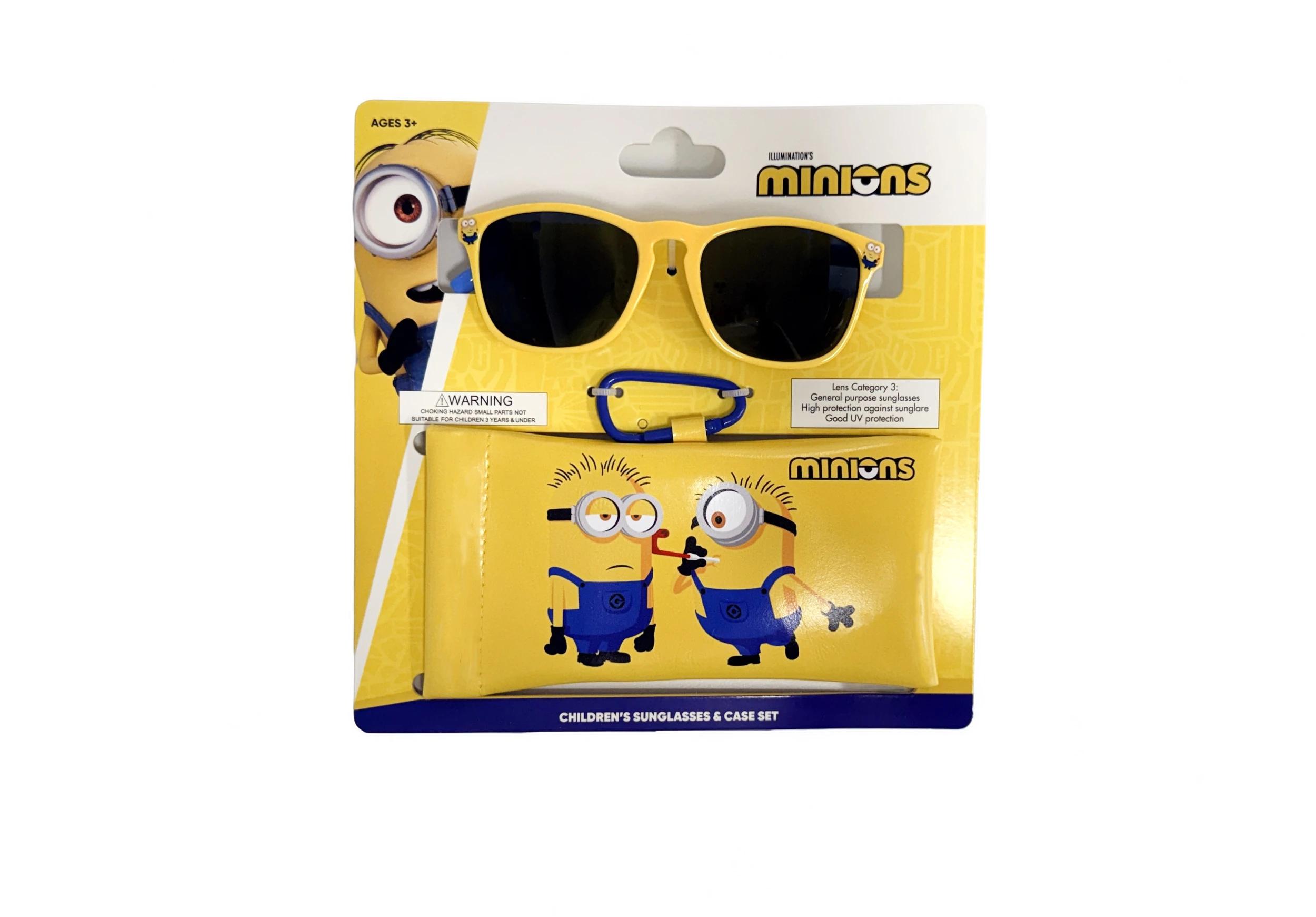 1 Illumination's Minions License Children's Sunglasses and Case Set Minion, 1 of 6