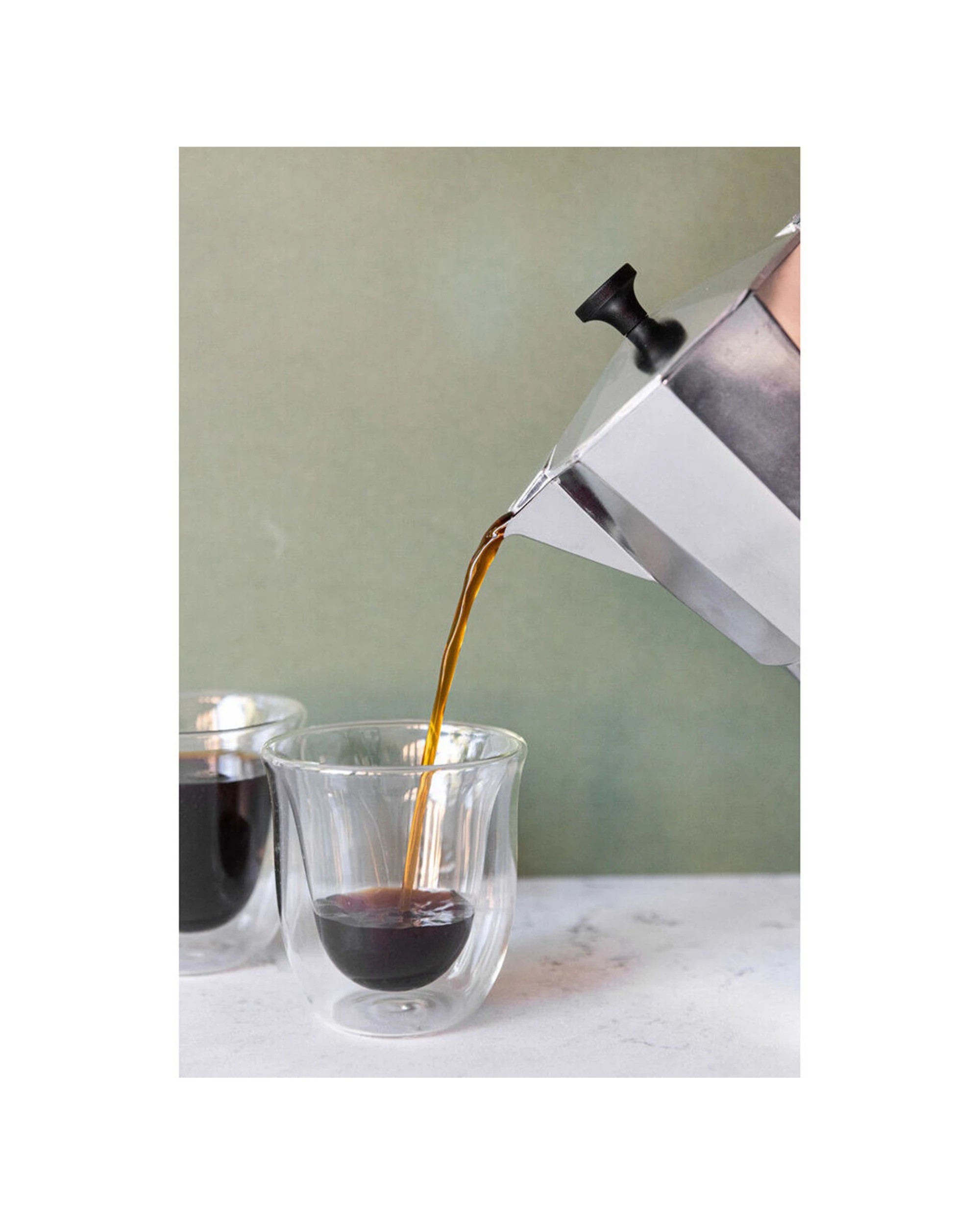 5 La Cafetiere Venice 6-Cup 290ml Espresso Maker Aluminum Coffee Pot - Silver, 5 of 6