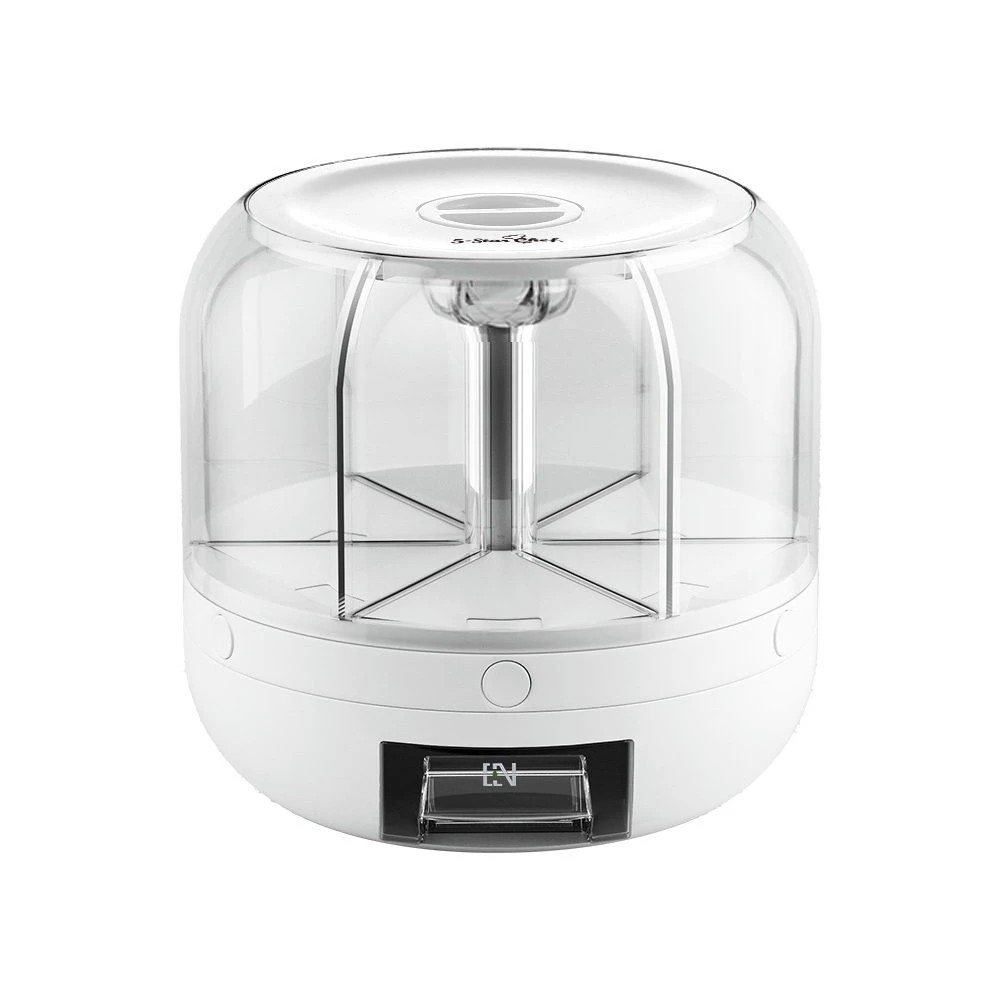 1 5-Star Chef Cereal Dispenser Grain Container 7KG - White, 1 of 5