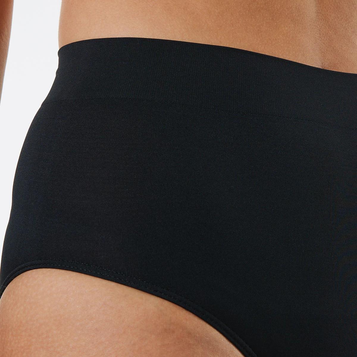 6 3 Pack Ultra Smooth Seamfree Full Briefs BLACK, 6 of 7